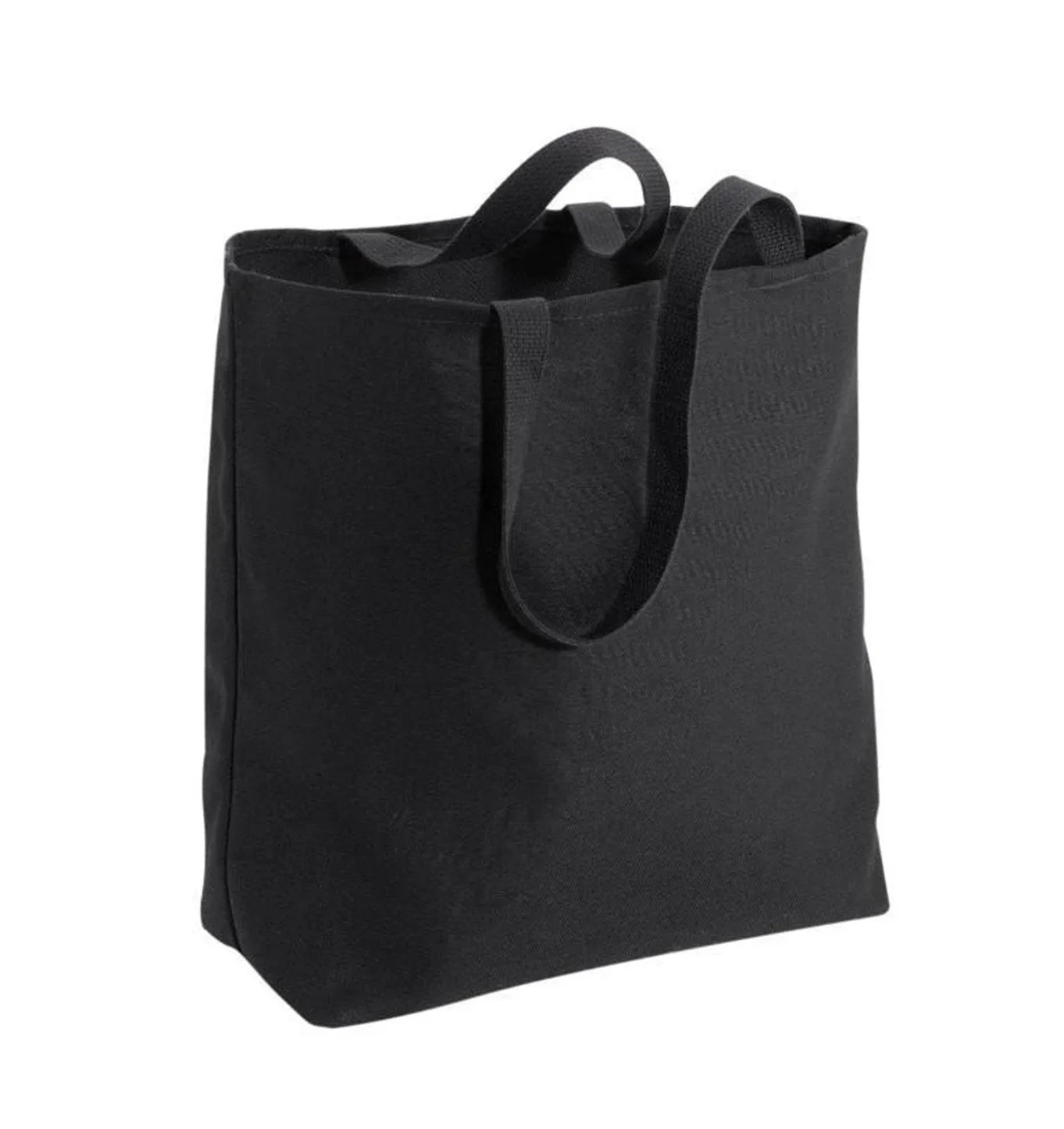 12 ct Over-the-Shoulder Cotton Twill Grocery Tote Bag - By Dozen