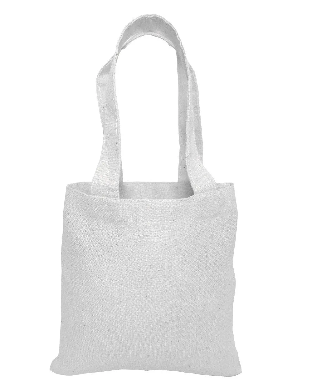 480 ct Bulk Cotton 6" Tote Bags - BY CASE