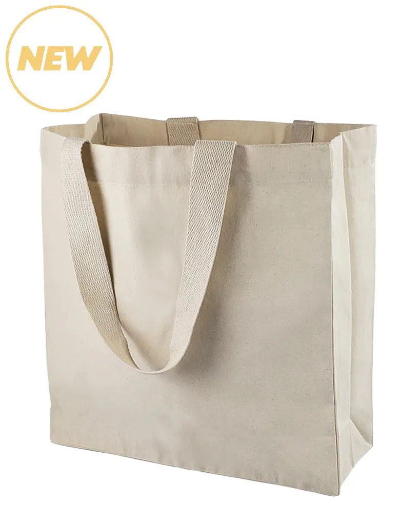 72 ct Ultimate Canvas Shopper Tote Bag / Grocery Bag - By Case