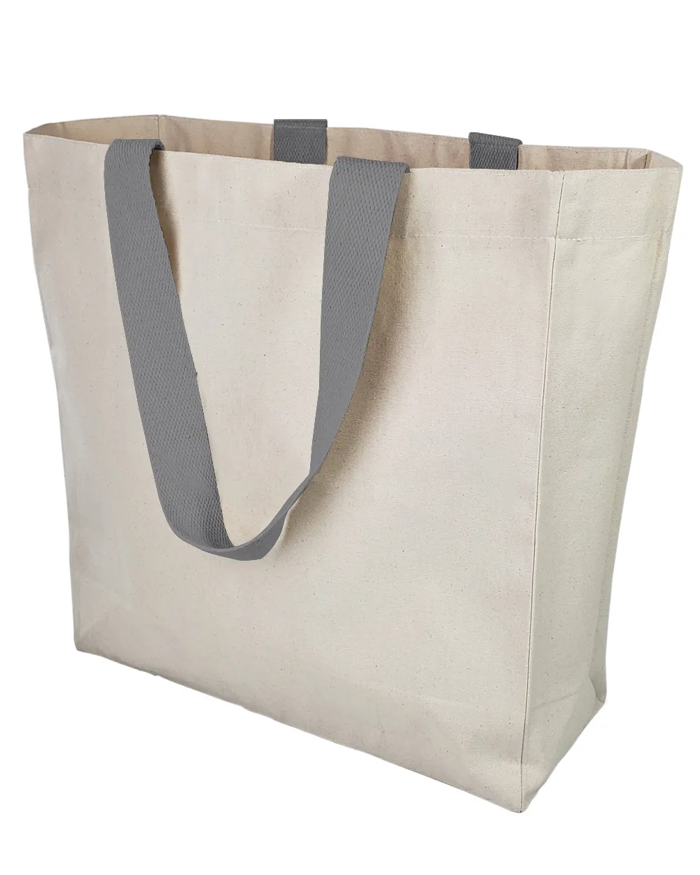 72 ct Ultimate Canvas Shopper Tote Bag / Grocery Bag - By Case