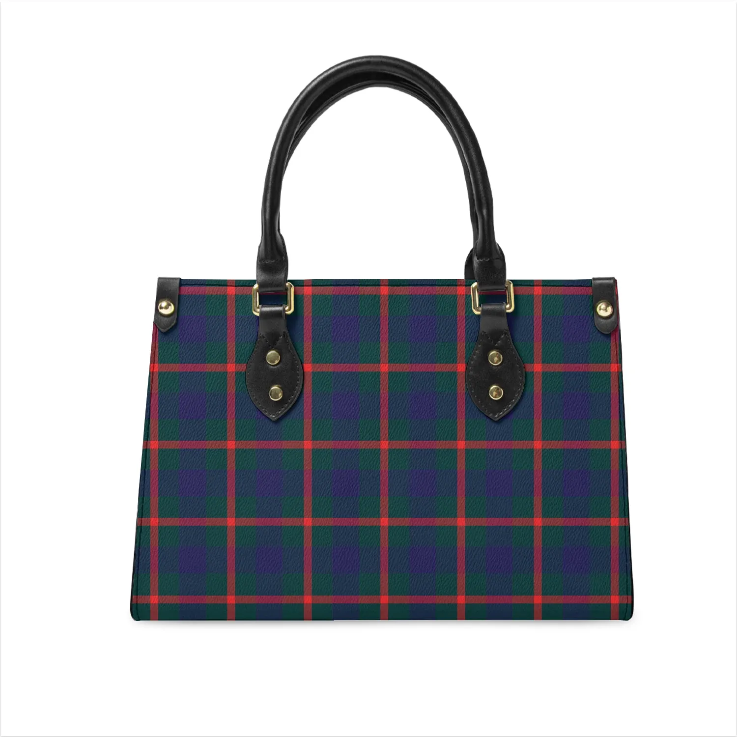 Agnew Tartan Leather Bag