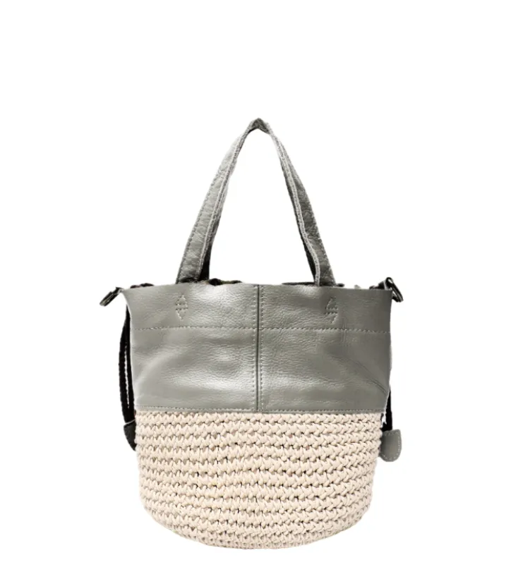 AIRLIE vegan leather bucket bag