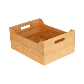 Bamboo Storage Tub Large