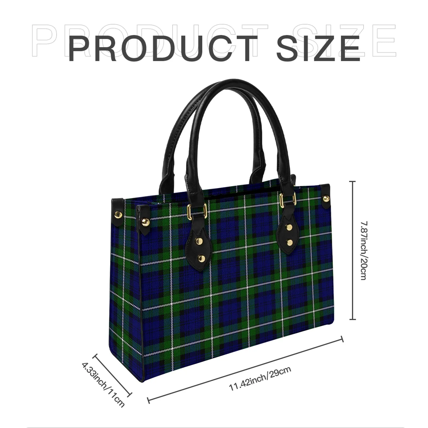 Bannerman Tartan Leather Bag