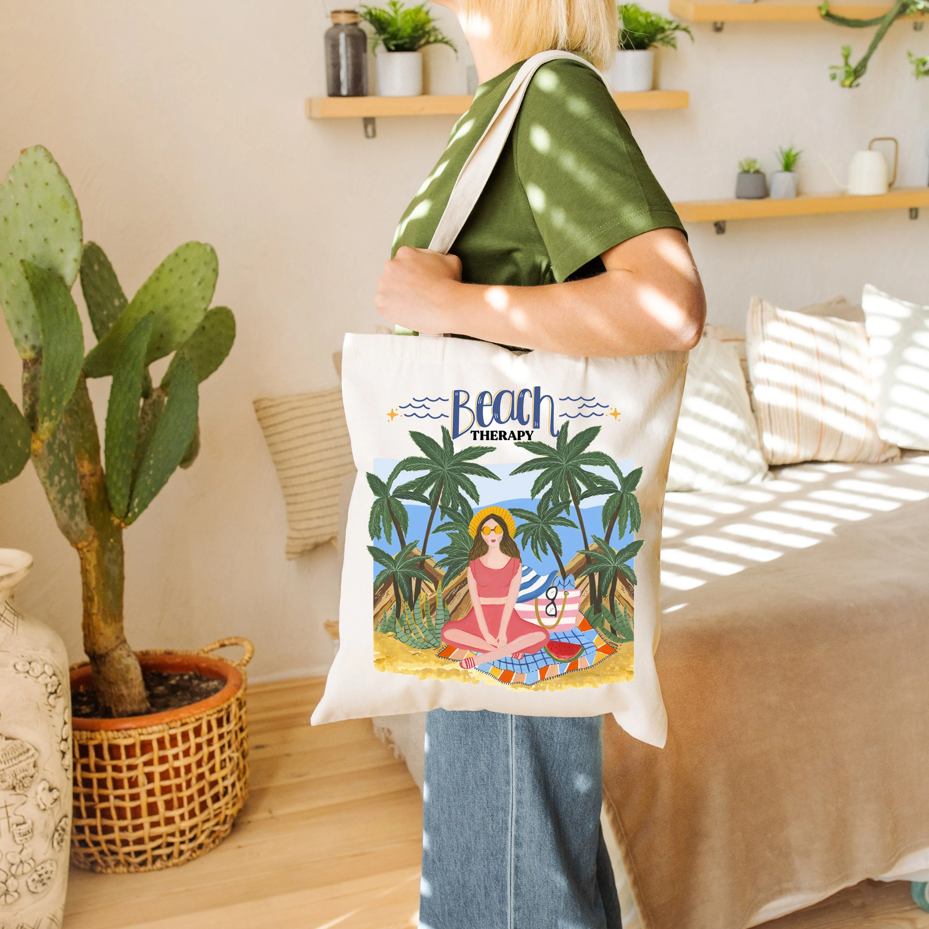 Beach Therapy Tote Bag