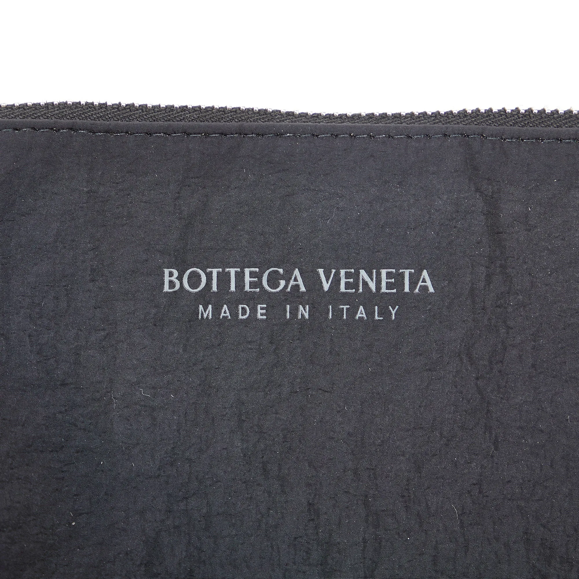 Black Bottega Veneta Maxi Intrecciato Cassette Tote