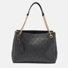 Black Monogram Empreinte Leather Surene MM Bag