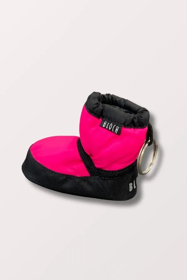 Bloch Mini Bootie Keychain - Fluorescent Pink