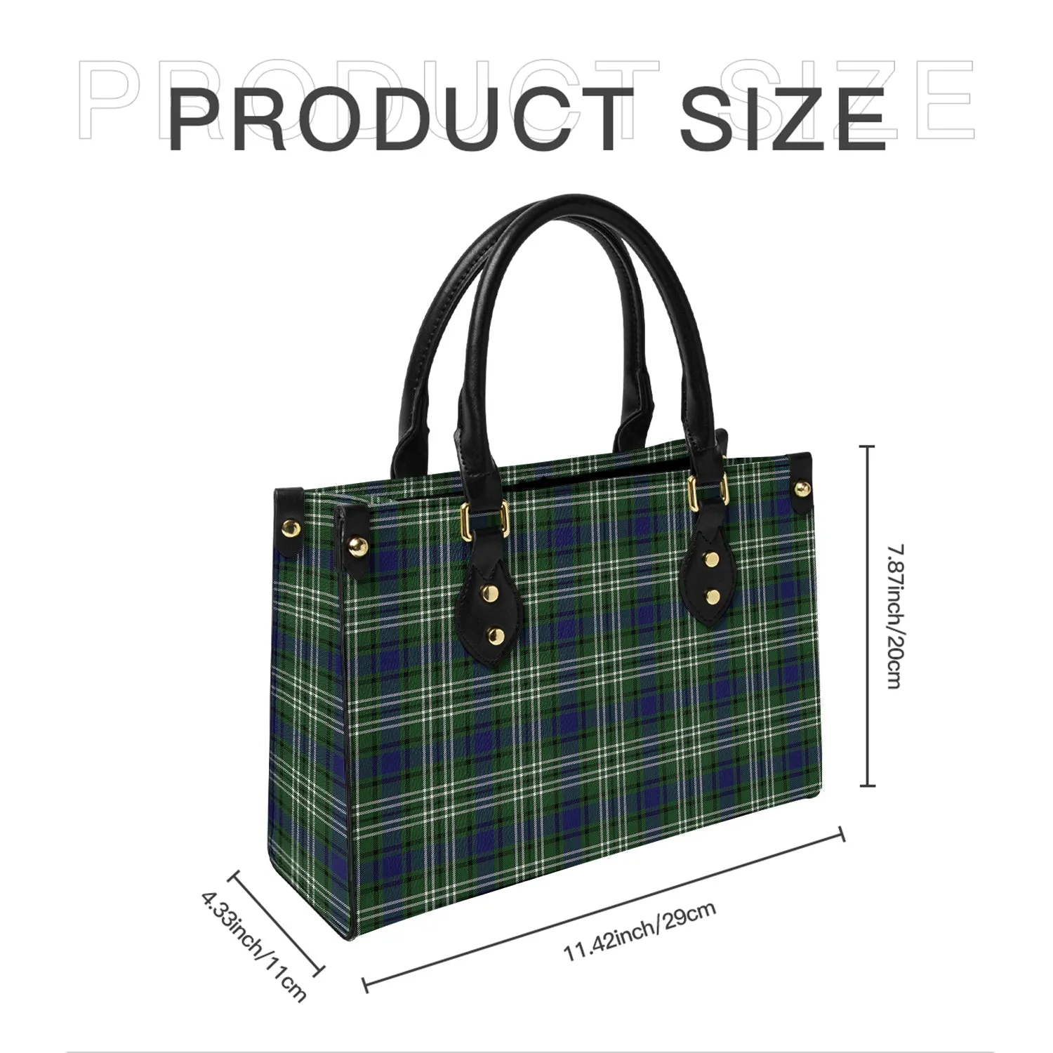 Blyth Tartan Leather Bag