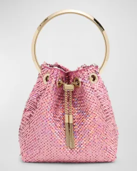 Bon Bon Sequin Bucket Bag