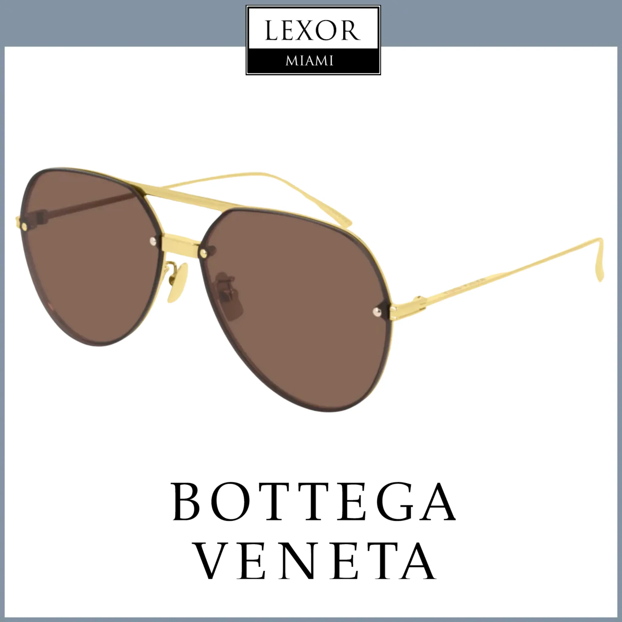 Bottega Veneta BV1054SA 002 Sunglasses Unisex