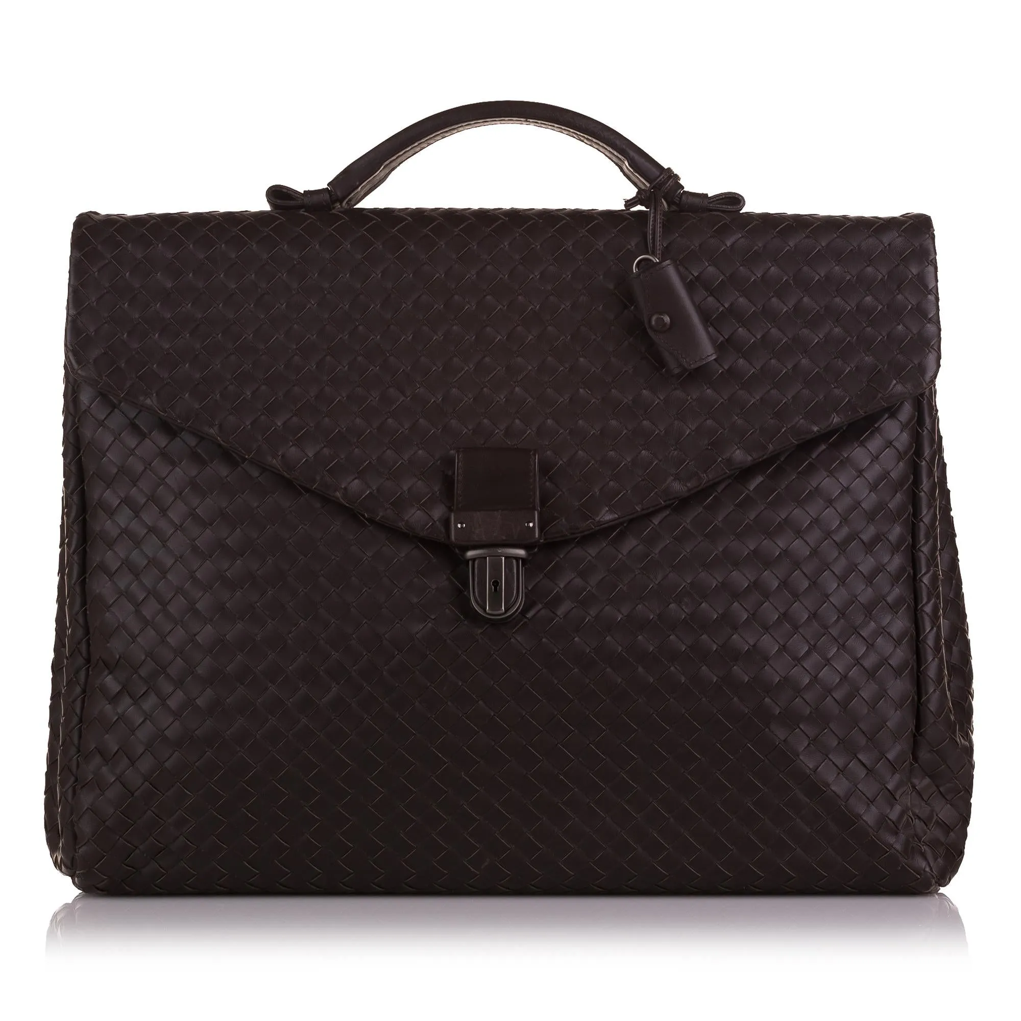 Bottega Veneta Intrecciato Business Bag (SHG-36797)