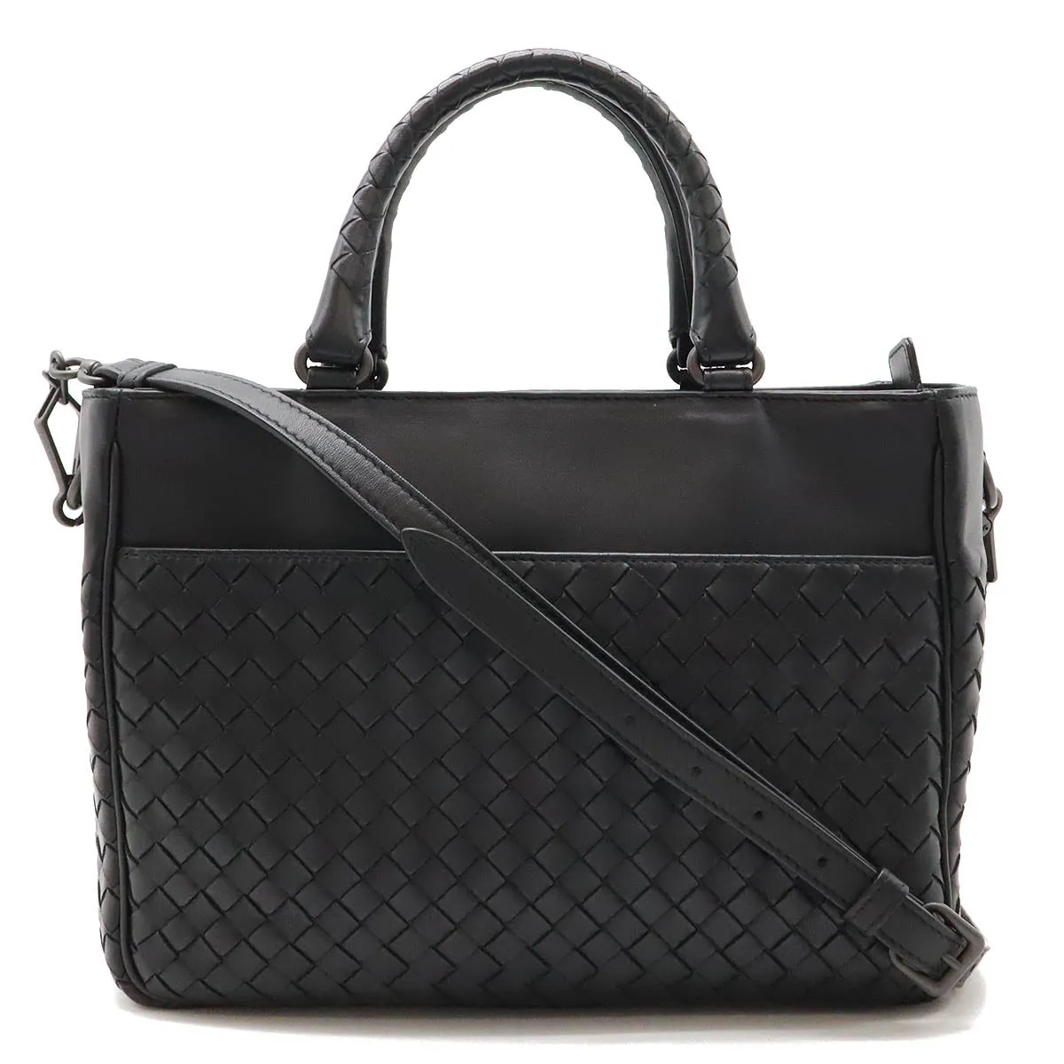 Bottega Veneta Intrecciato Leather Handbag