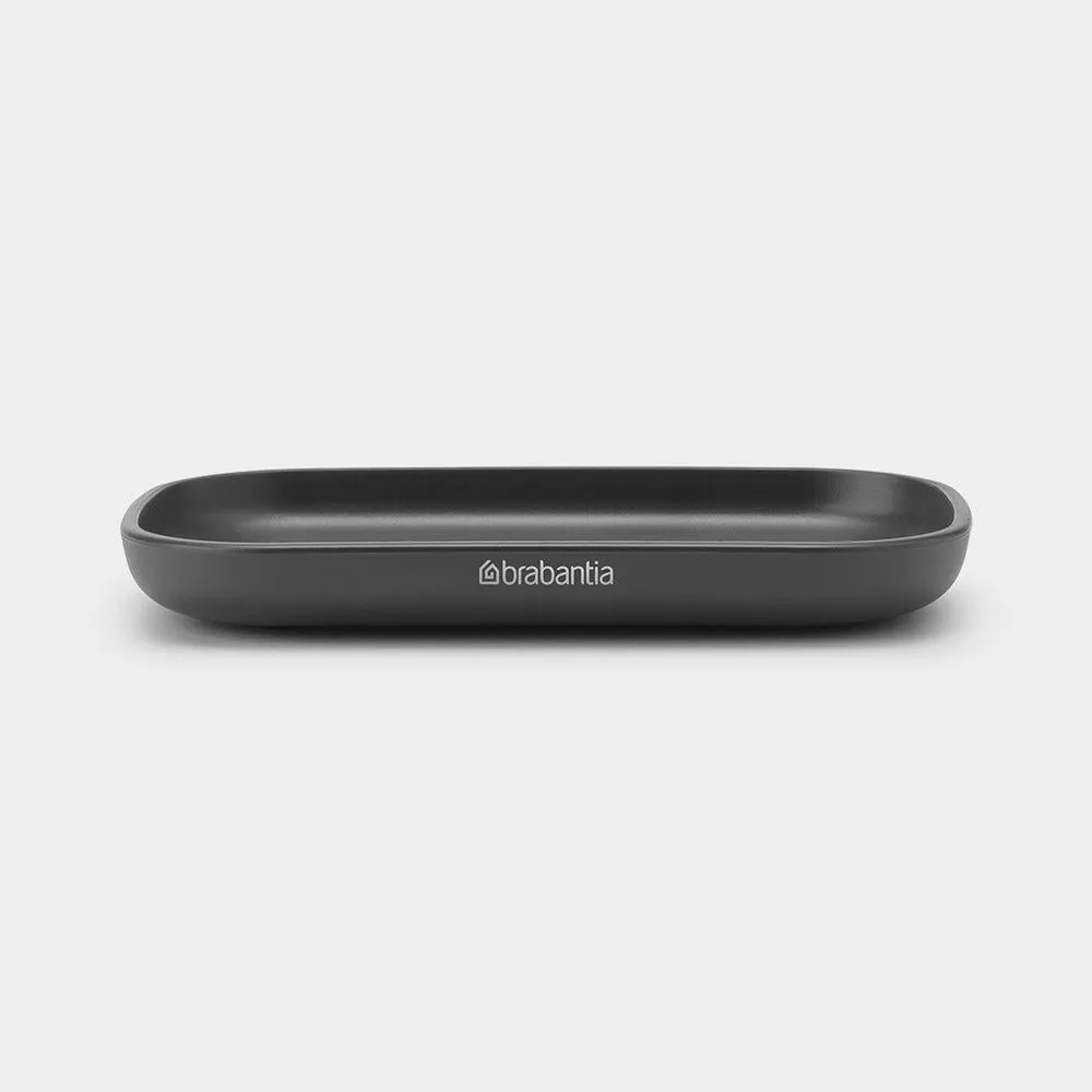 Brabantia Soap Dish - Dark Grey 13.5x8cm