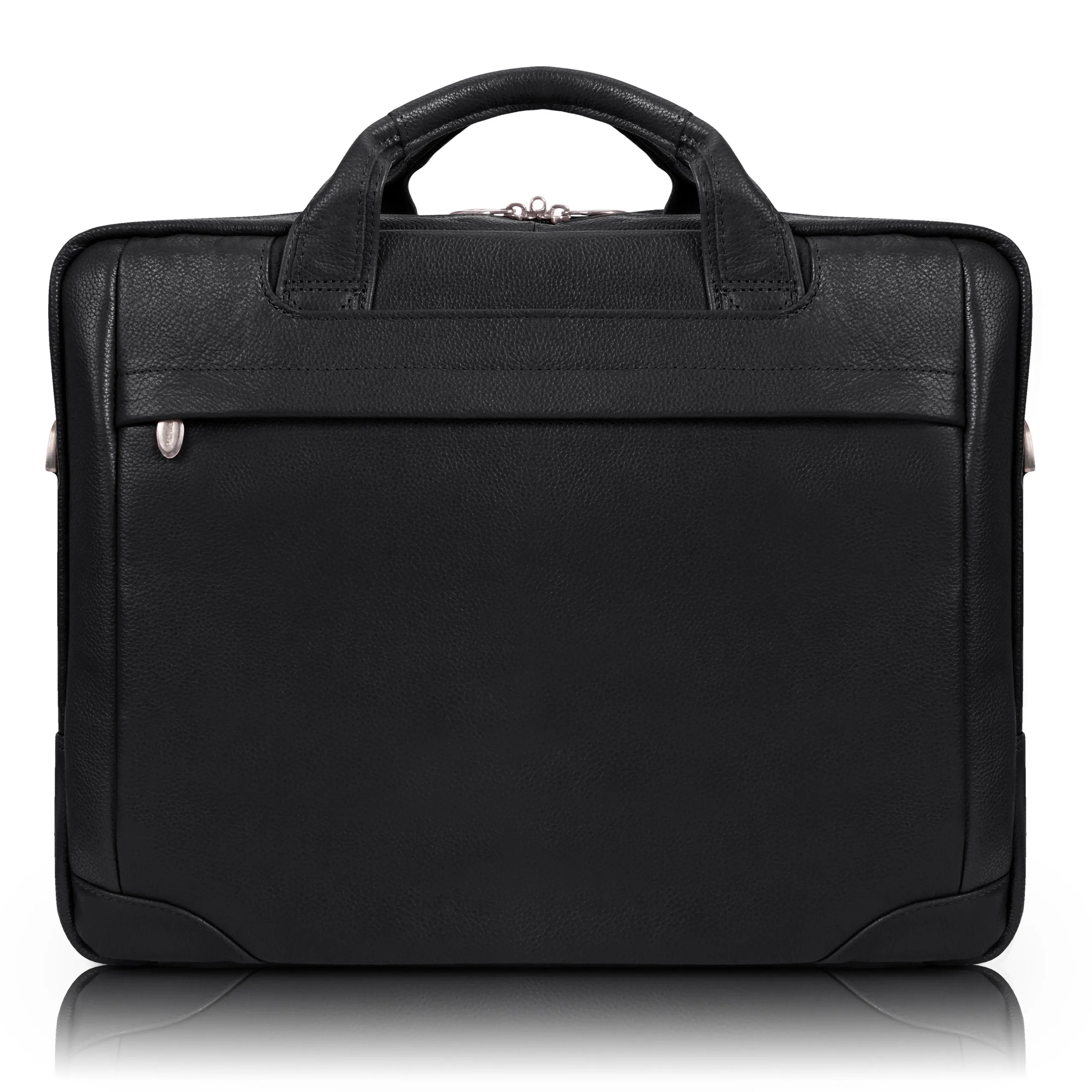 BRIDGEPORT | 17" Large Leather Laptop & Tablet Briefcase