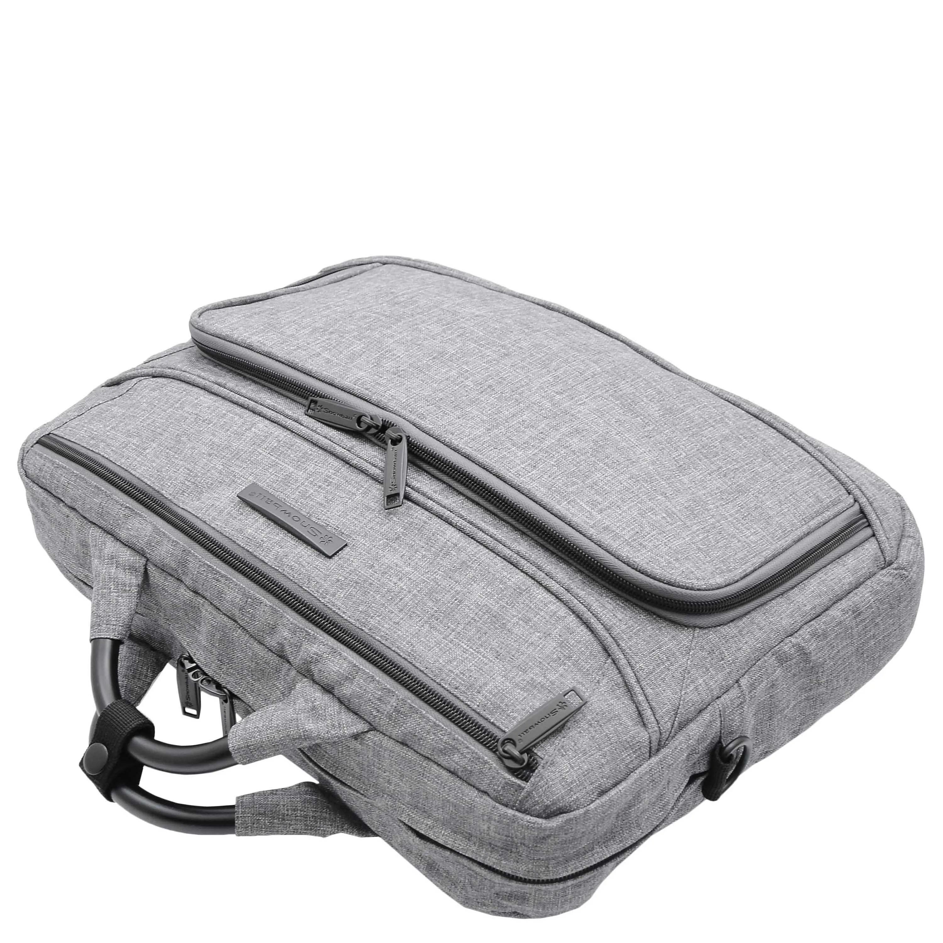 Briefcase Cross Body Organiser Bag Laptop Carry Case H315 Grey