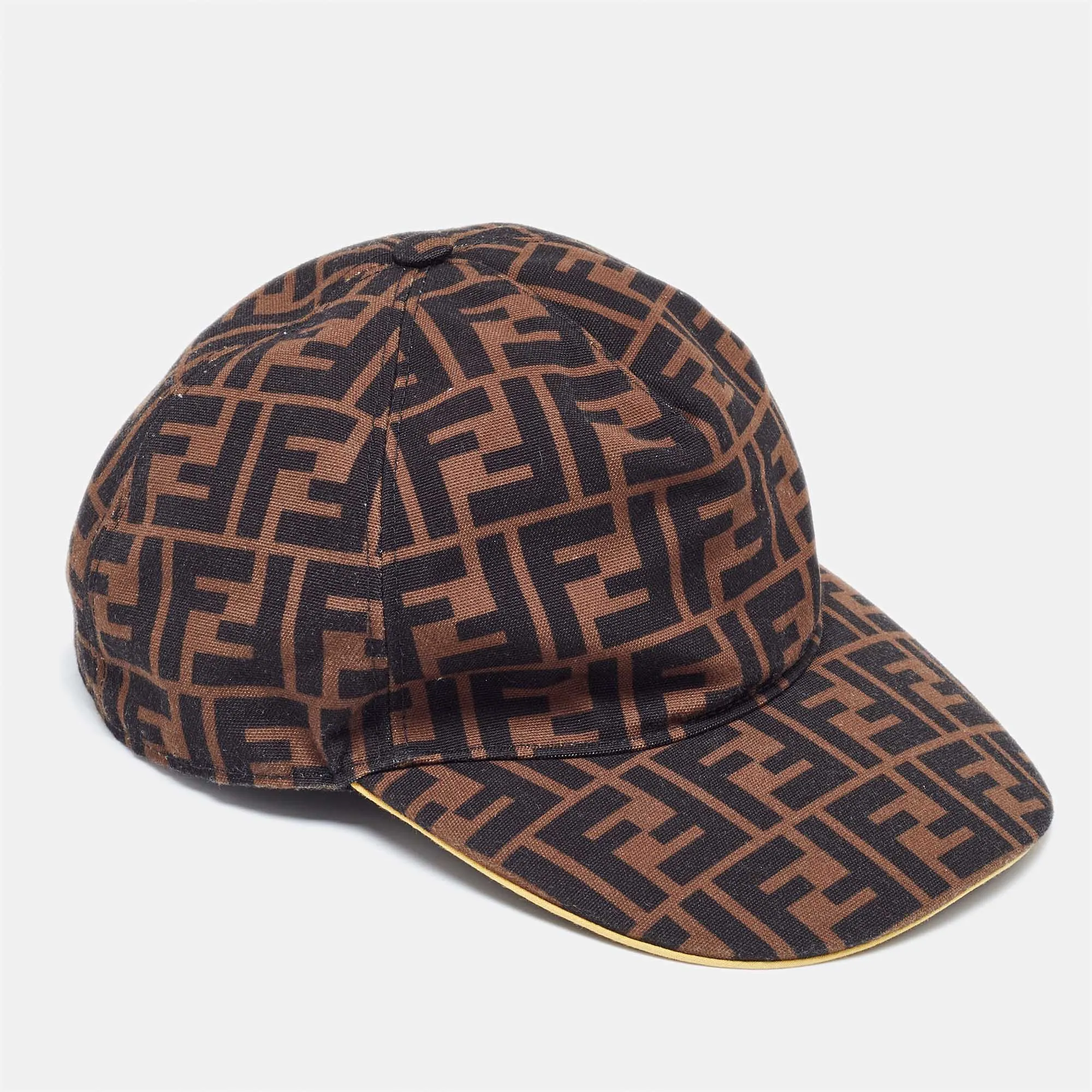 Brown/Black Monogram Canvas Baseball Cap