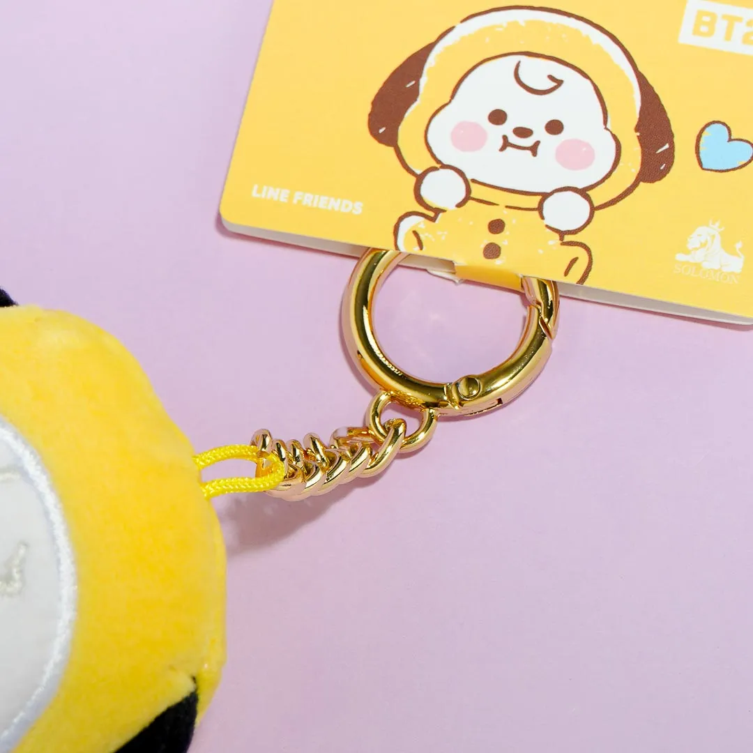 BT21 Baby Plushie Reel Key Holder - CHIMMY