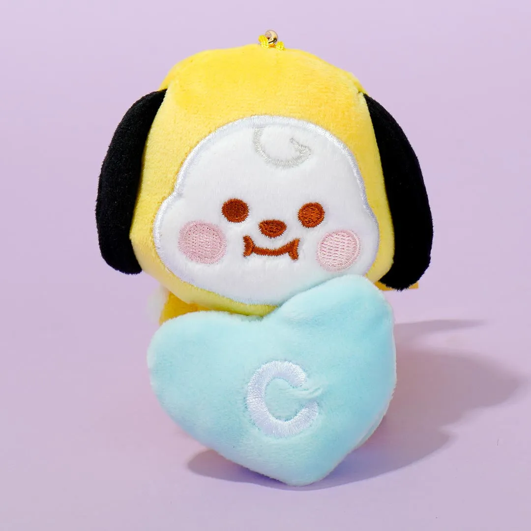 BT21 Baby Plushie Reel Key Holder - CHIMMY