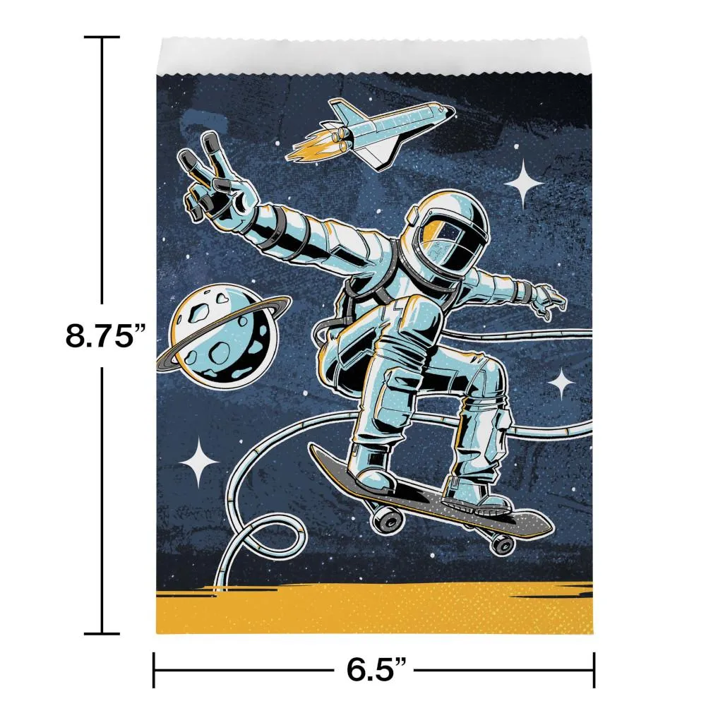 Bulk Space Skater Treat Bags (96 per Case)