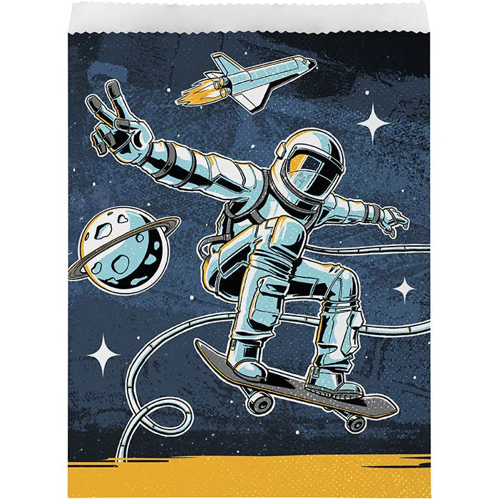 Bulk Space Skater Treat Bags (96 per Case)