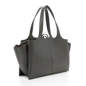 Celine Calfskin Medium Tri-Fold Tote (SHF-23098)