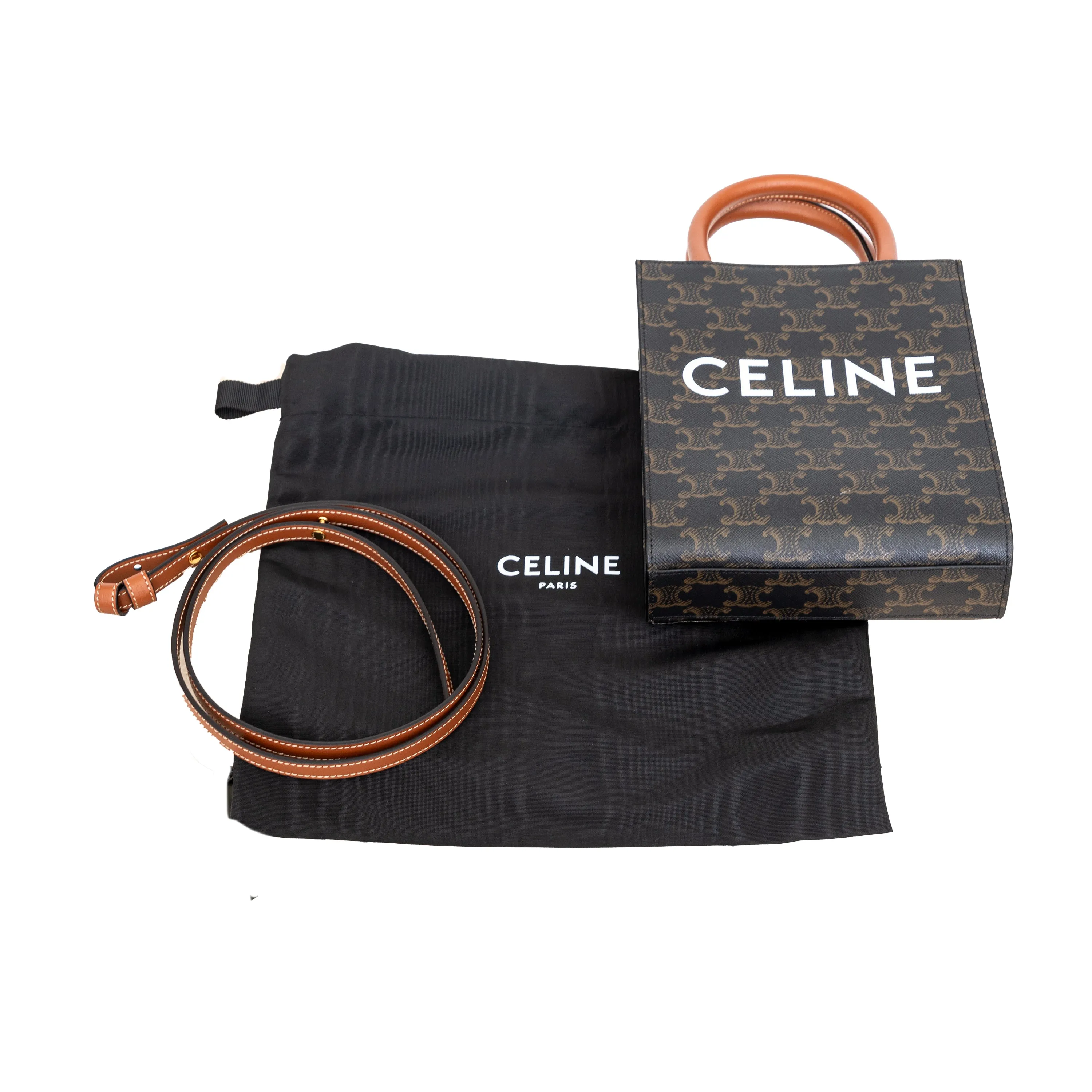 CELINE Celine Mini Vertical Cabas Tote