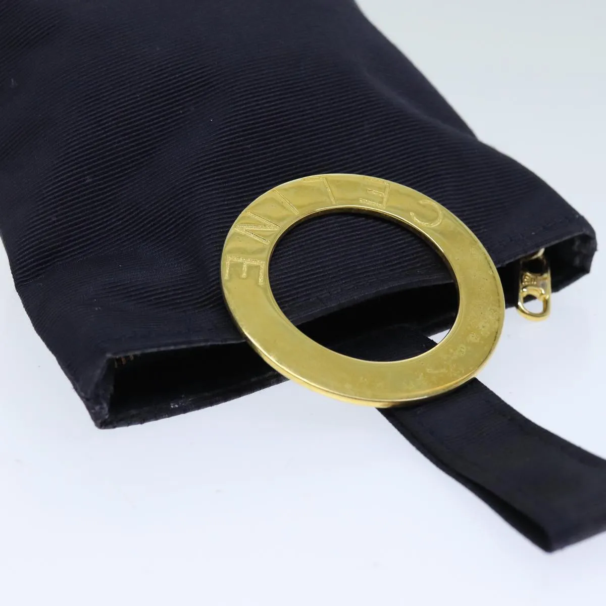 CELINE Logo du cercle Clutch Bag