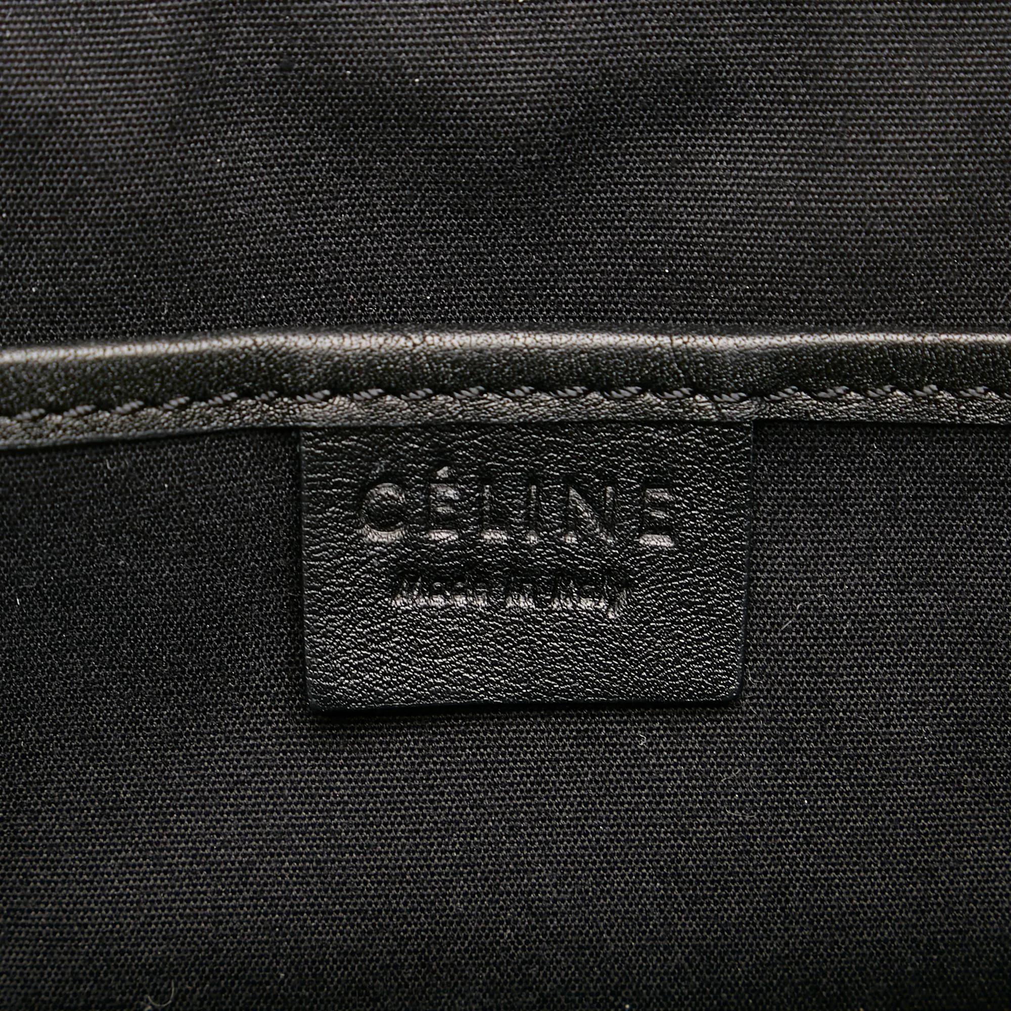 Celine Luggage Tote Tricolor Satchel