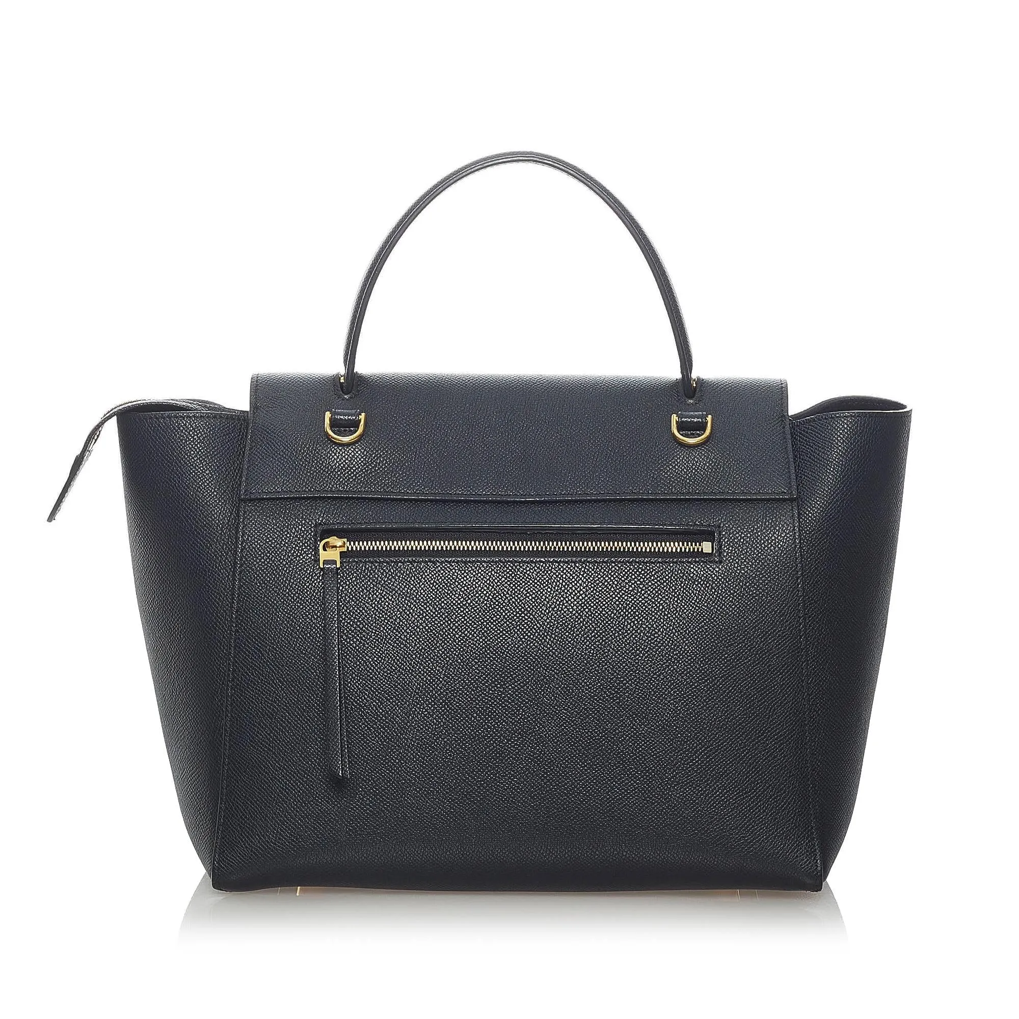 Celine Mini Belt Leather Satchel (SHG-33571)