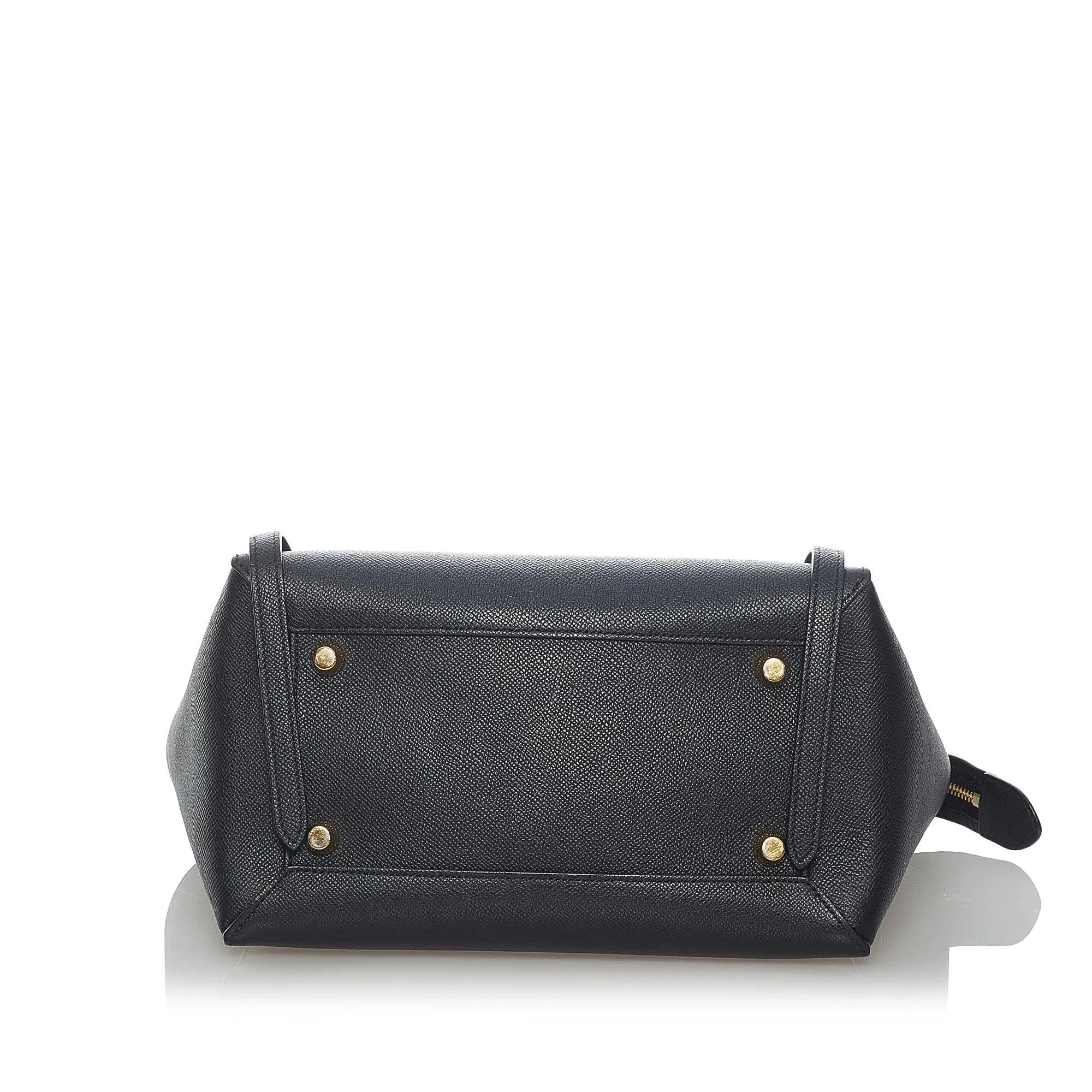 Celine Mini Belt Leather Satchel (SHG-33571)