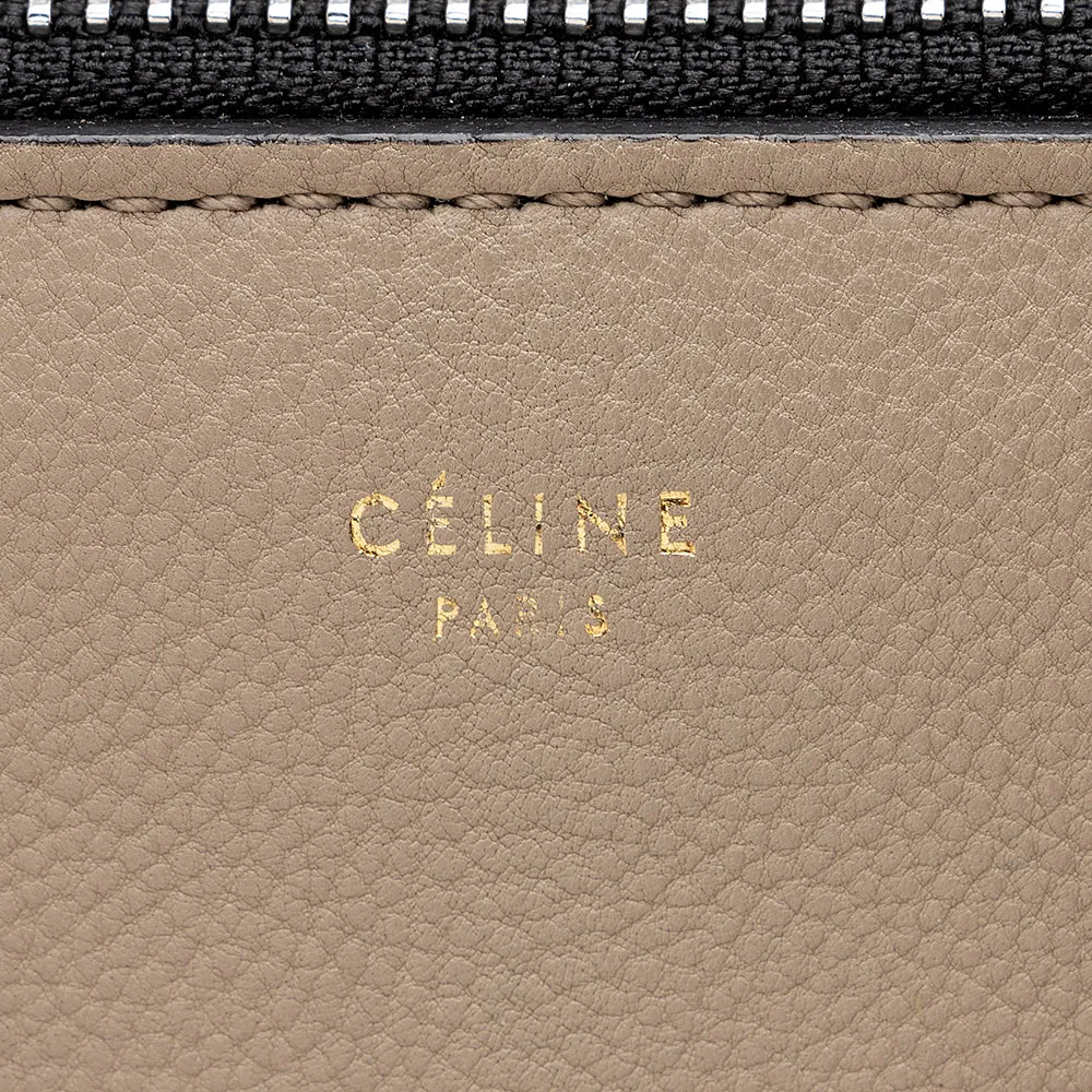 Celine Pebbled Leather Medium Edge Tote