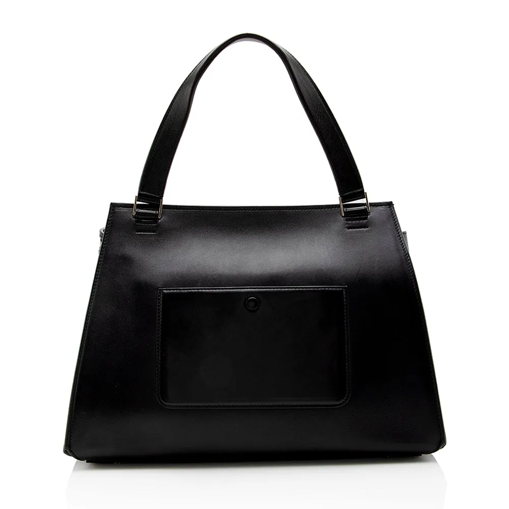 Celine Pebbled Leather Medium Edge Tote