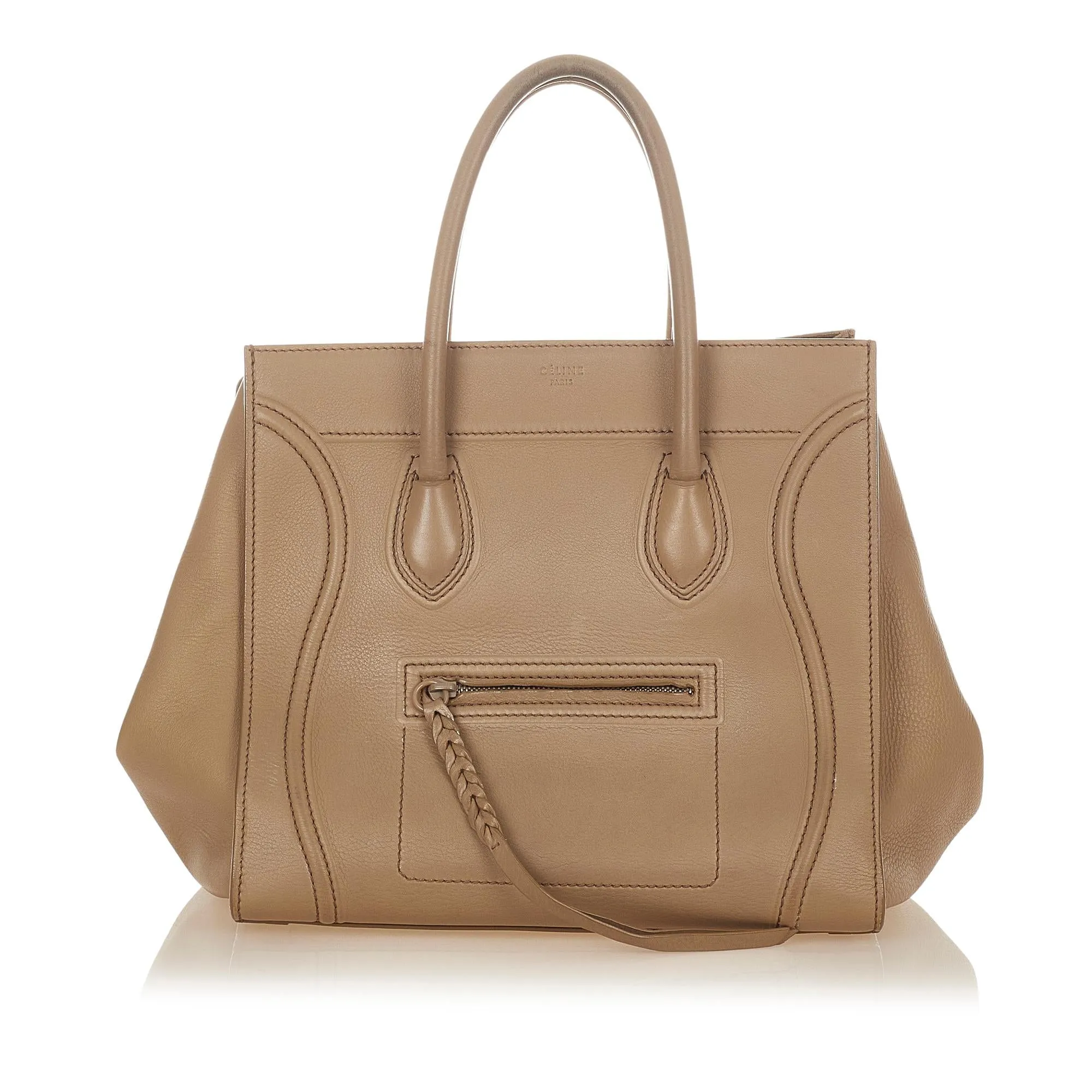 Celine Phantom Luggage Leather Tote Bag (SHG-25950)