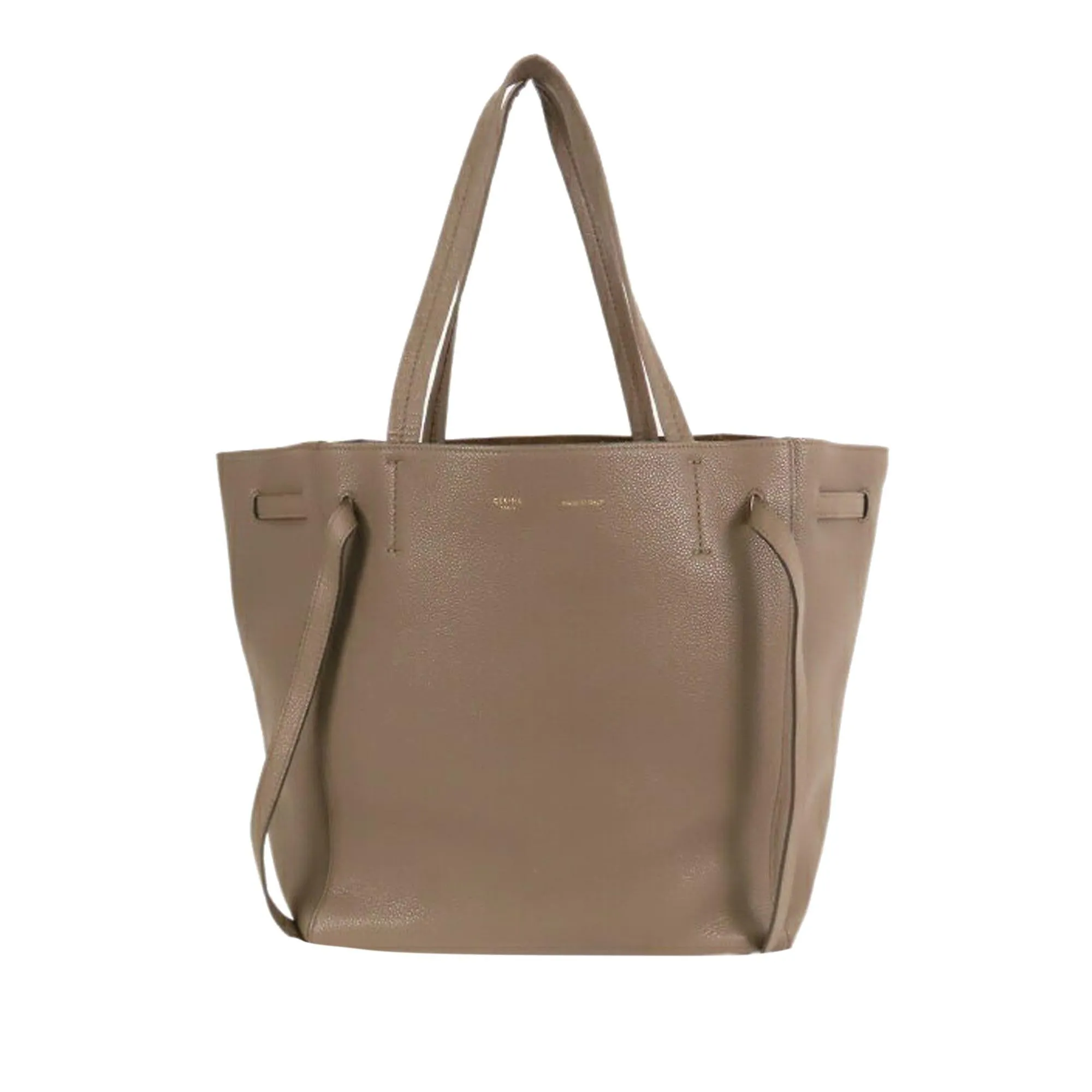 Celine Small Phantom Cabas Leather Tote Bag (SHG-35489)