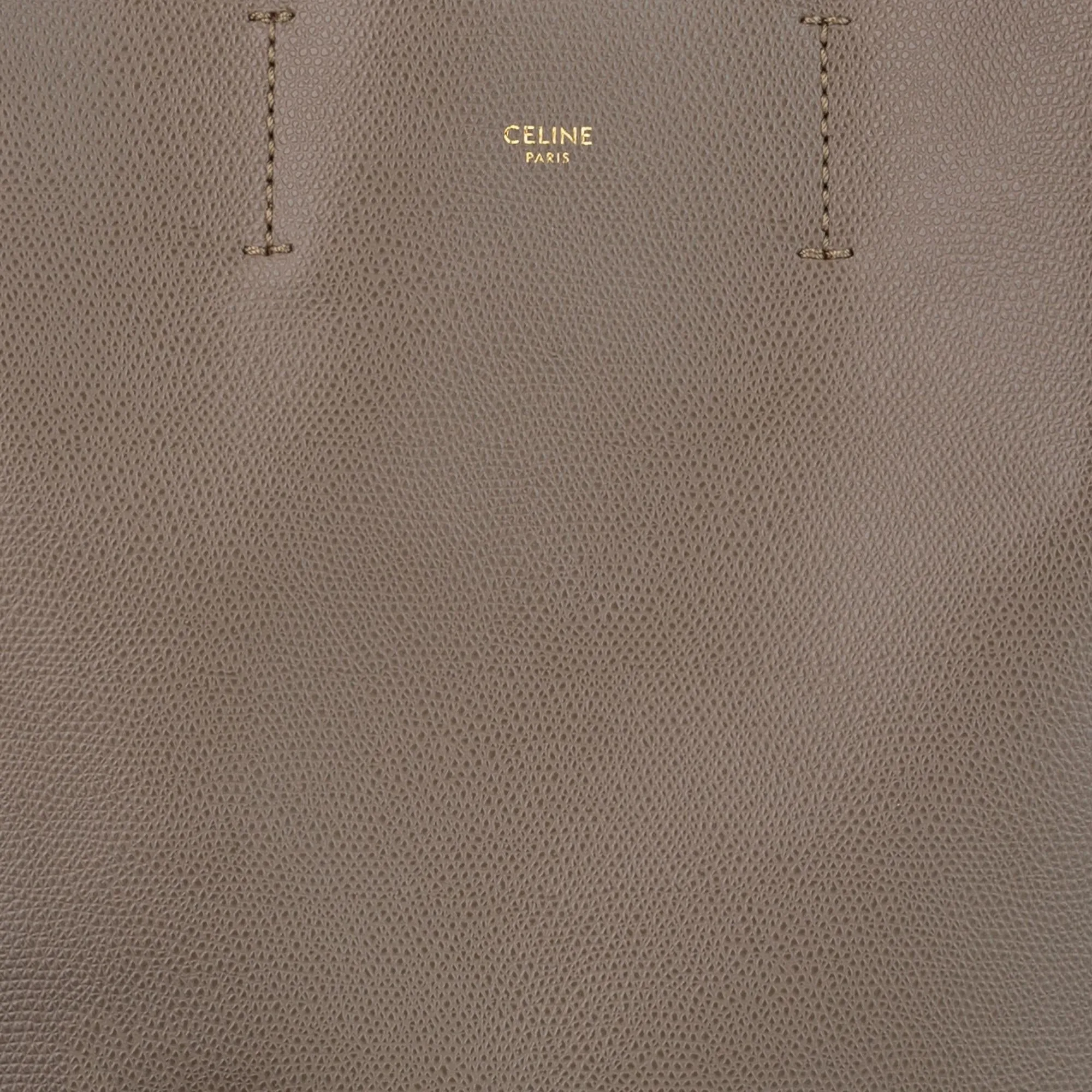 Celine Small Vertical Cabas Leather Satchel (SHG-28239)