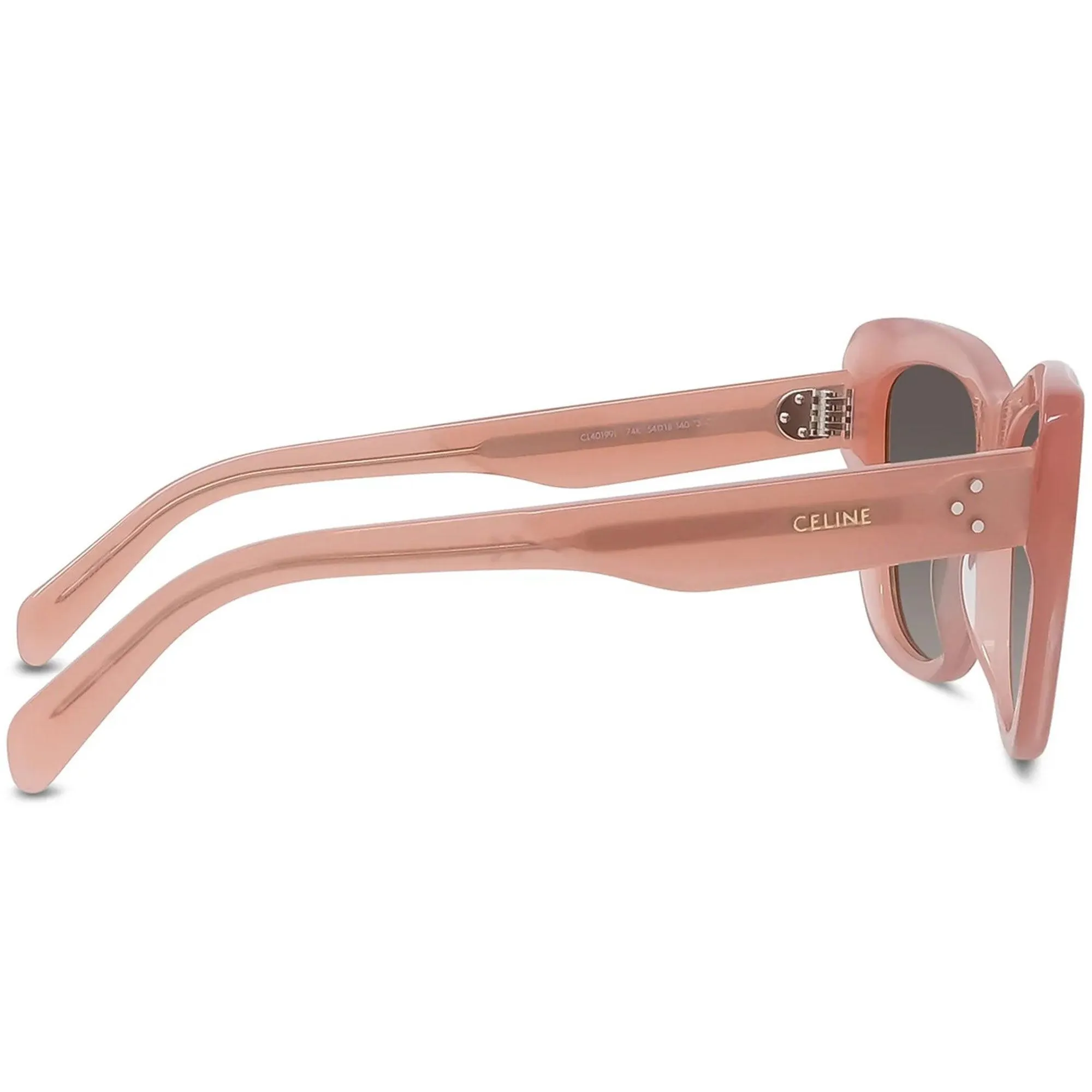 Celine Women's Sunglasses - Roviex Lens Pink Plastic Cat Eye Frame | CL40199I 74K