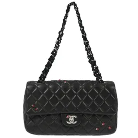 Chanel Black Lambskin Ladybug Single