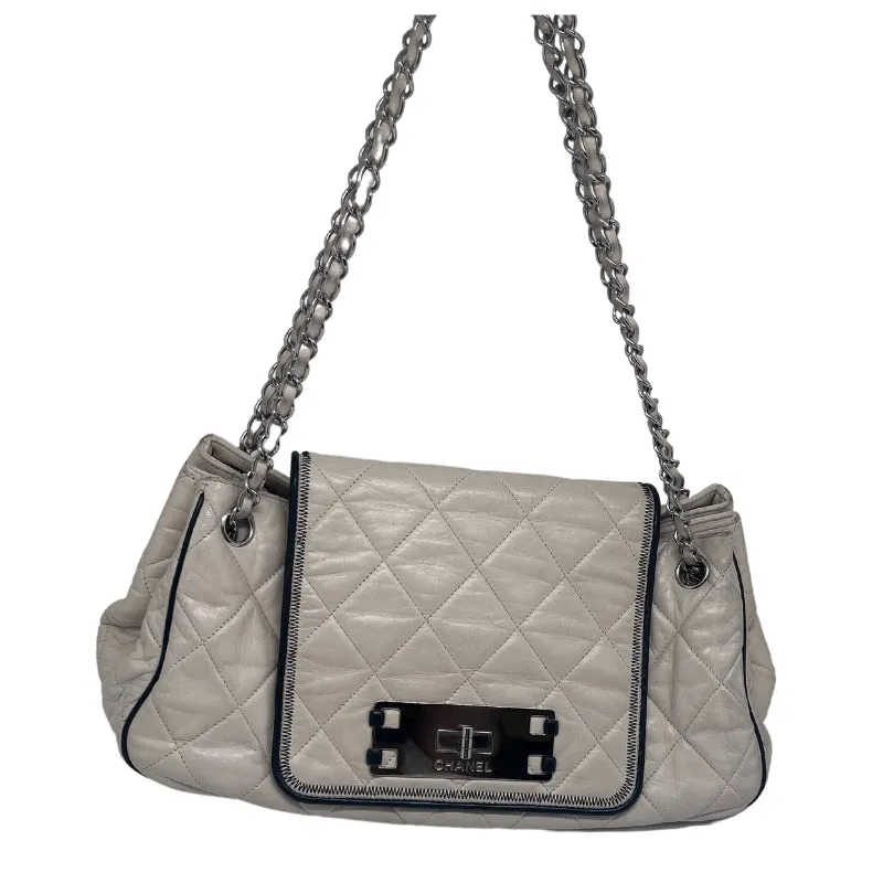 Chanel East West Accordion Flap Bag