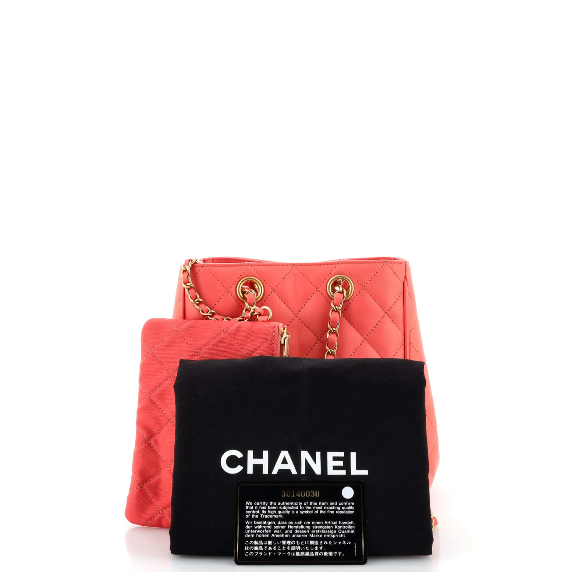 Chanel Medallion Charm Bucket Bag