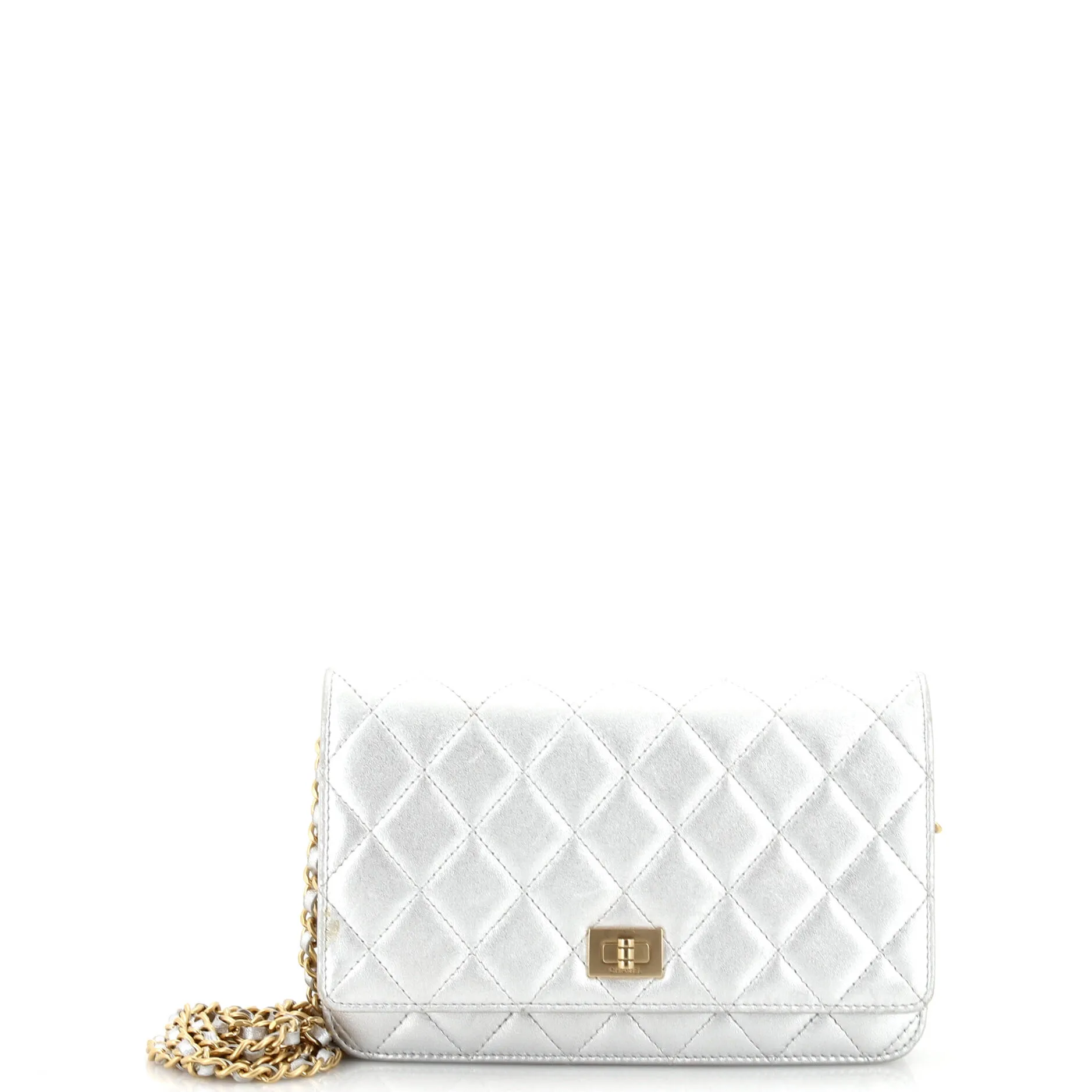 CHANEL Reissue 2.55 Wallet on Chain Quilted Lambskin