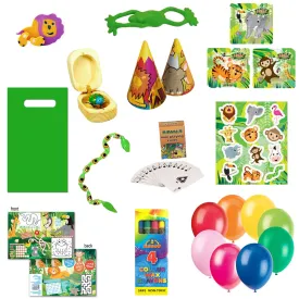 Children's Jungle Party Pack For 100 Children