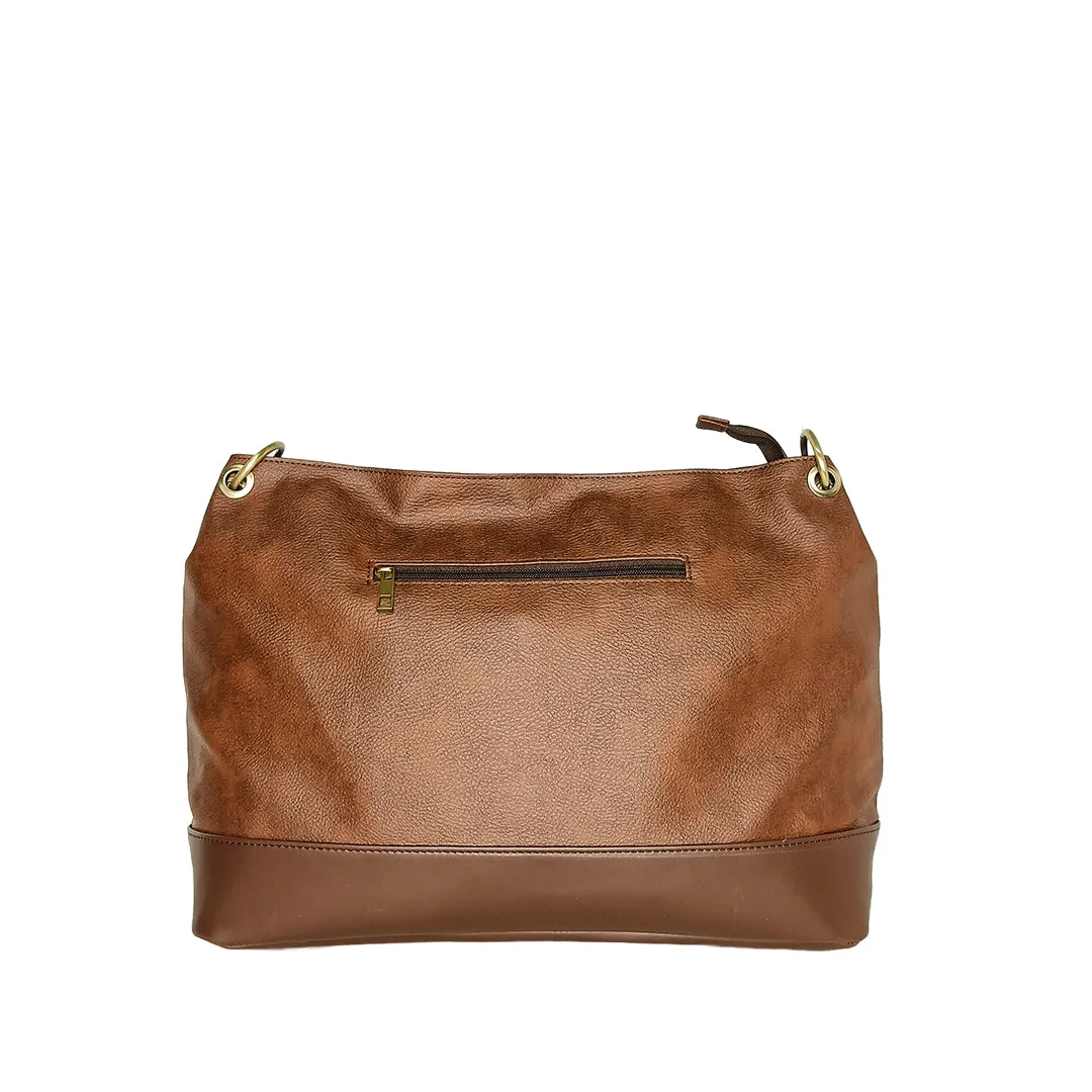 Classic Brown Sling Perfect For Women & Girls - Plain & Textured