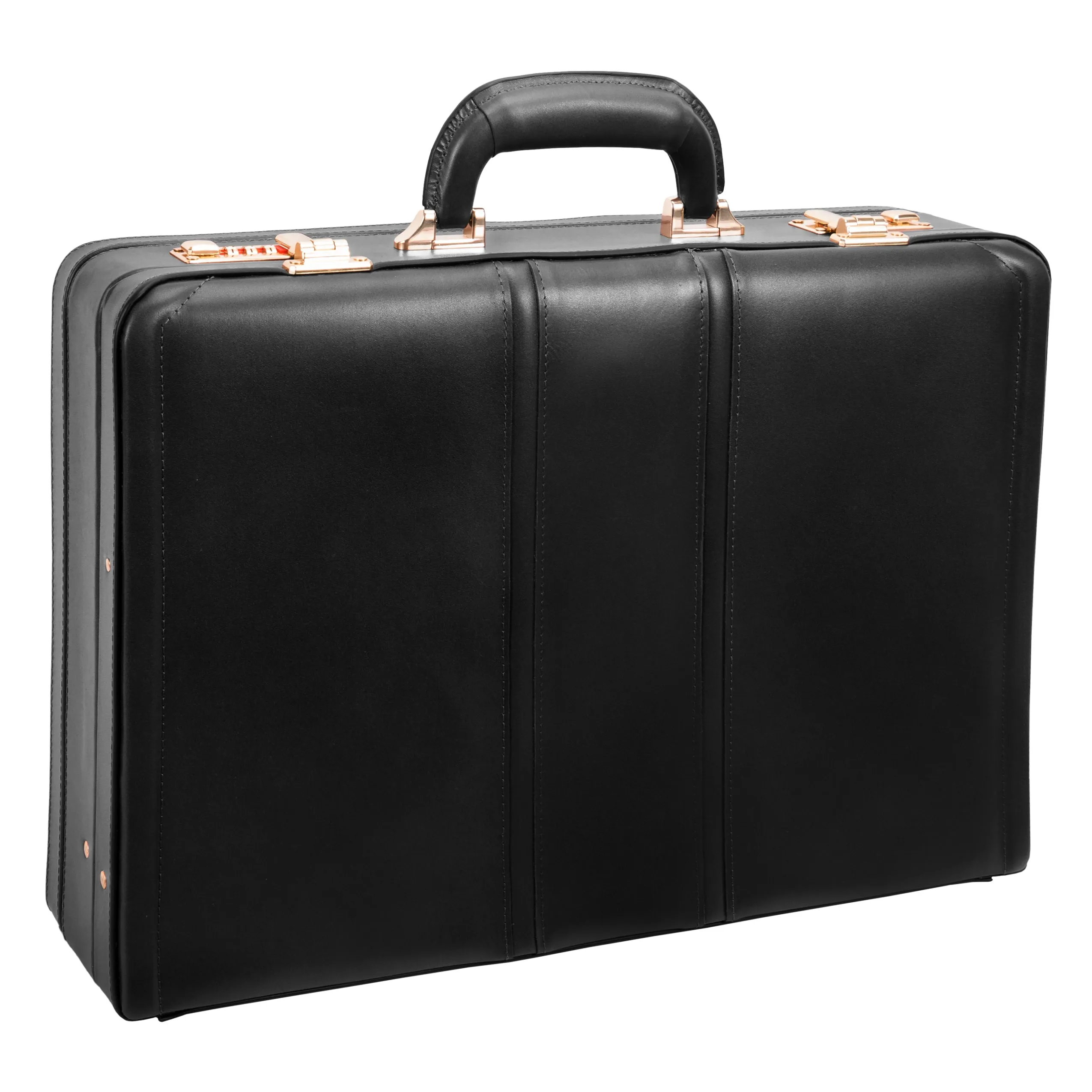 COUGHLIN | 5” Leather Expandable Attaché Briefcase