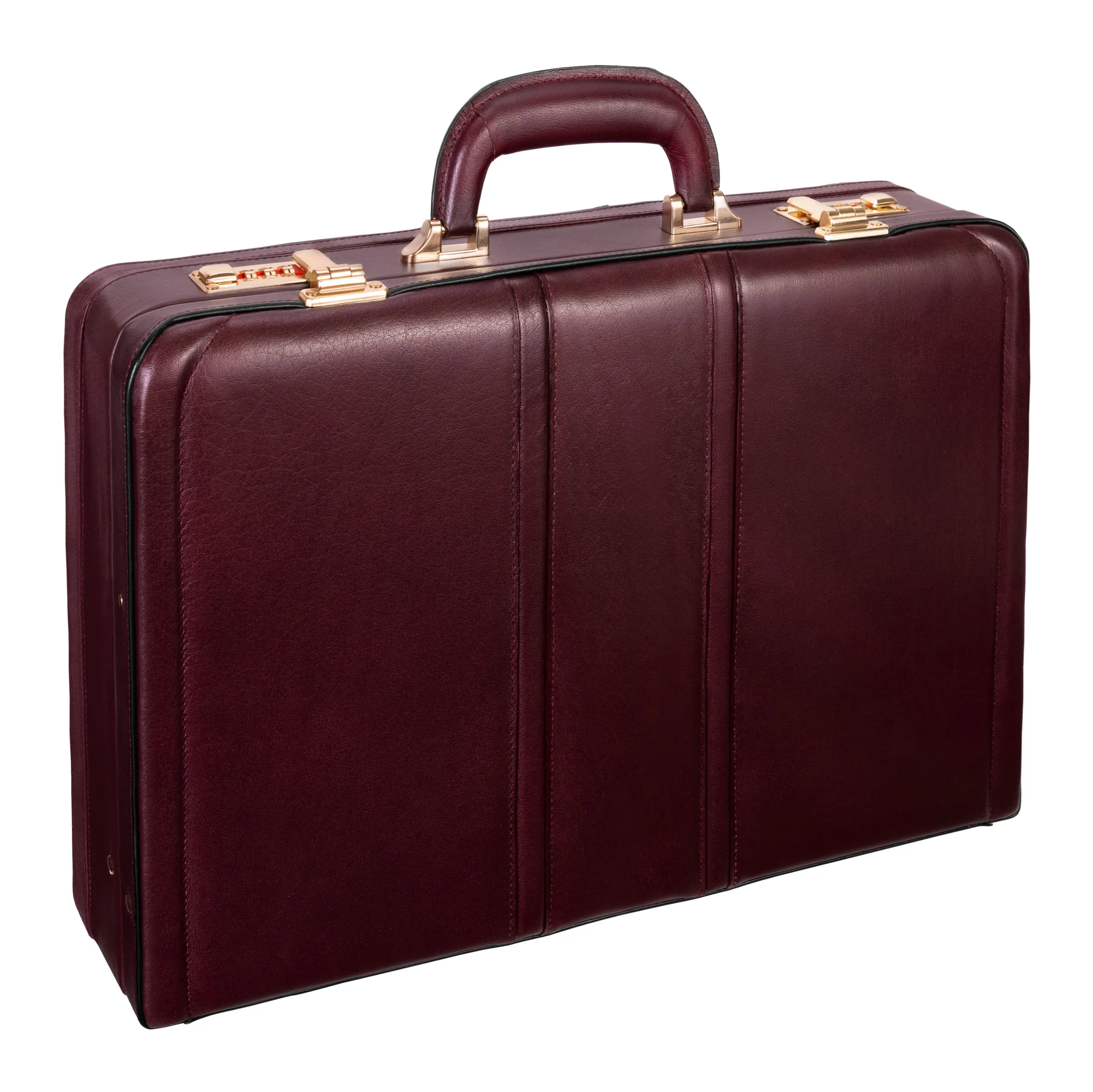 COUGHLIN | 5” Leather Expandable Attaché Briefcase