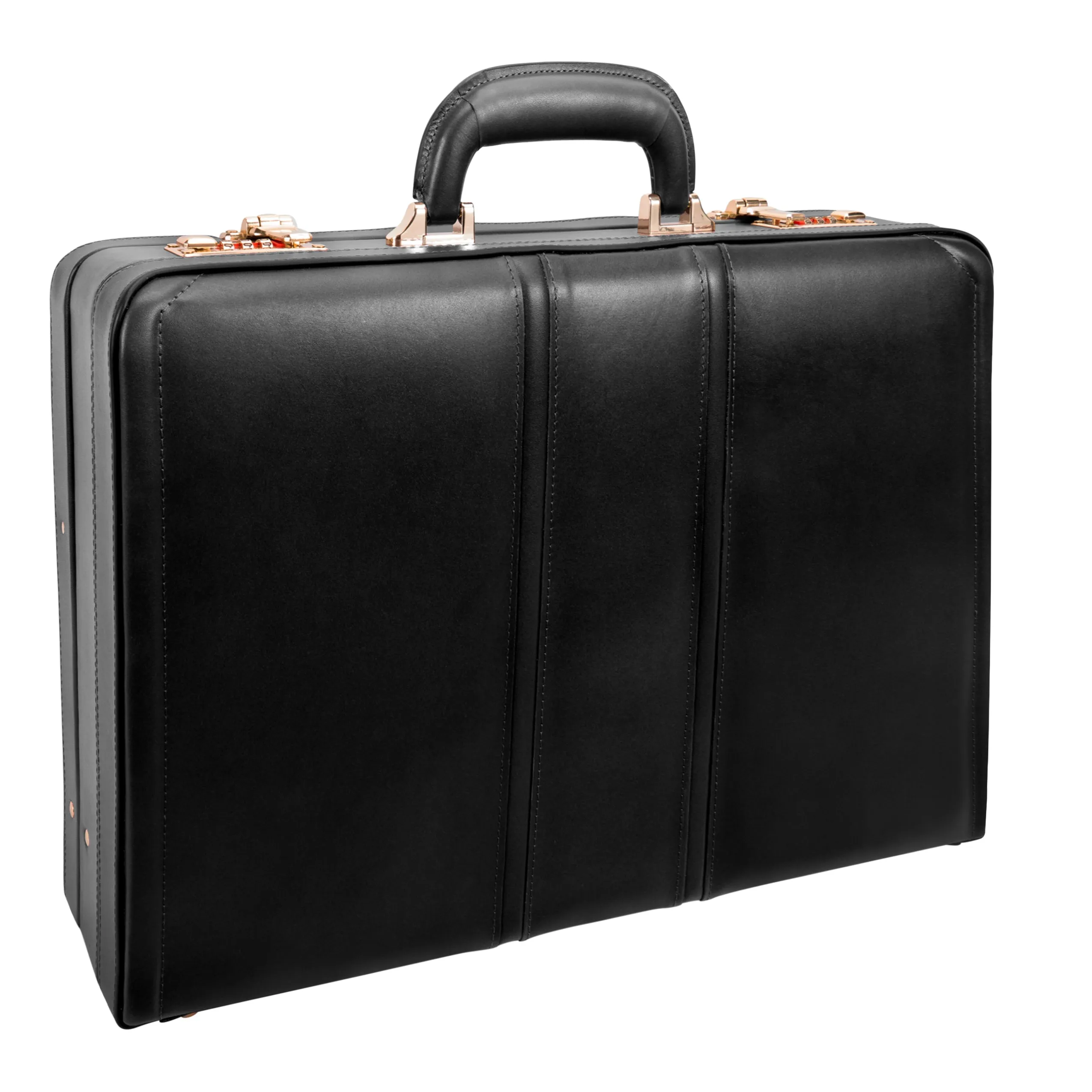 COUGHLIN | 5” Leather Expandable Attaché Briefcase