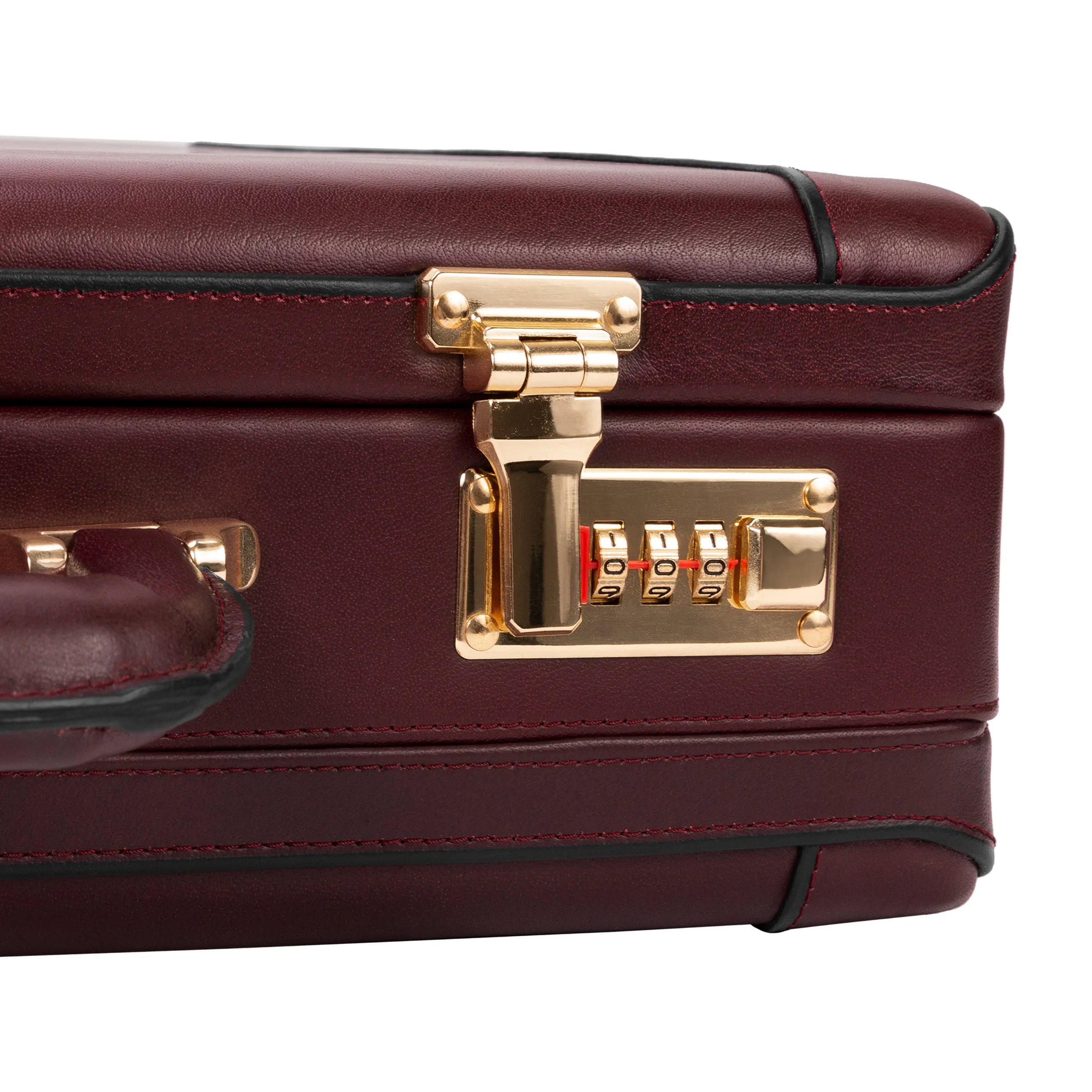 COUGHLIN | 5” Leather Expandable Attaché Briefcase