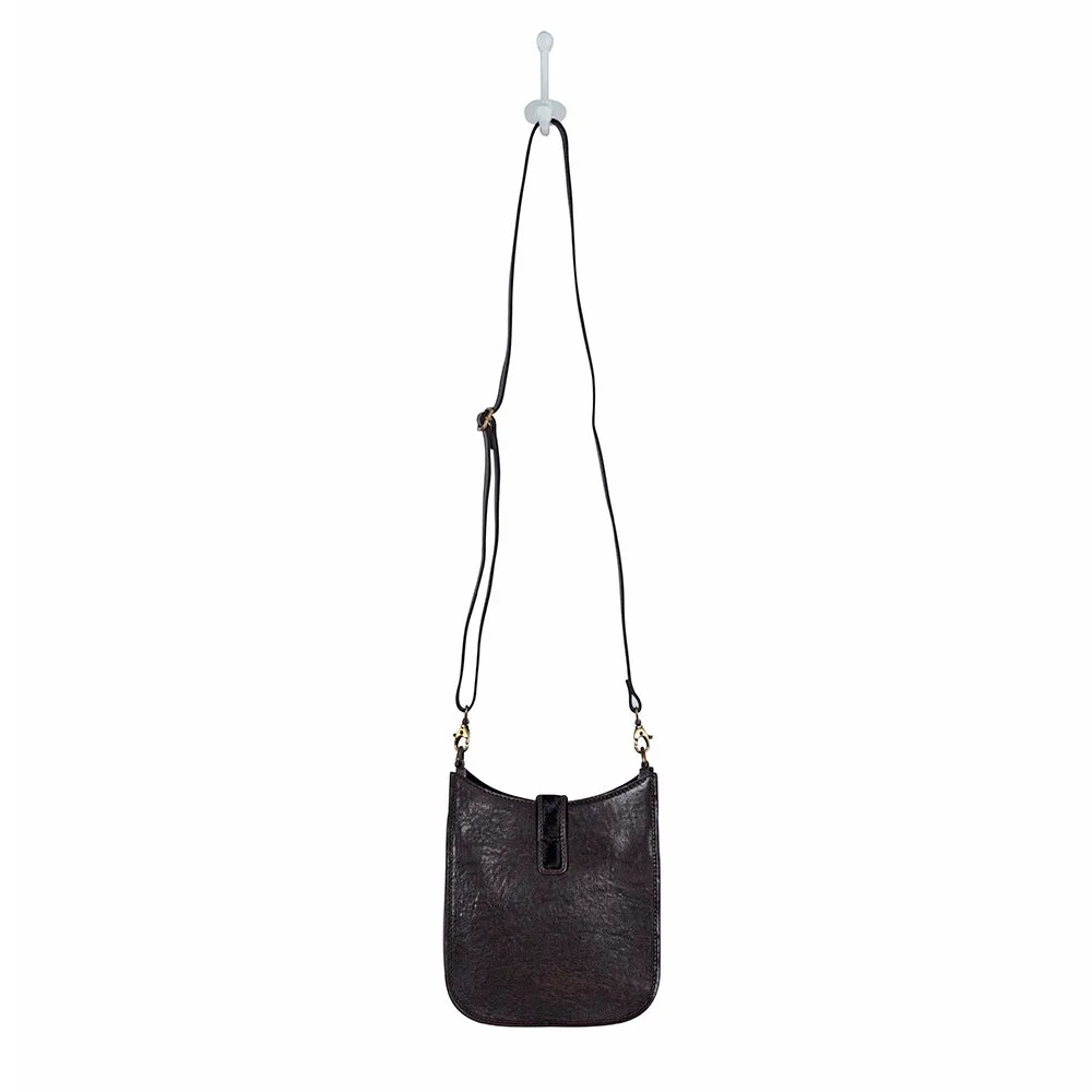 Delilah Creek Embossed Leather Bag