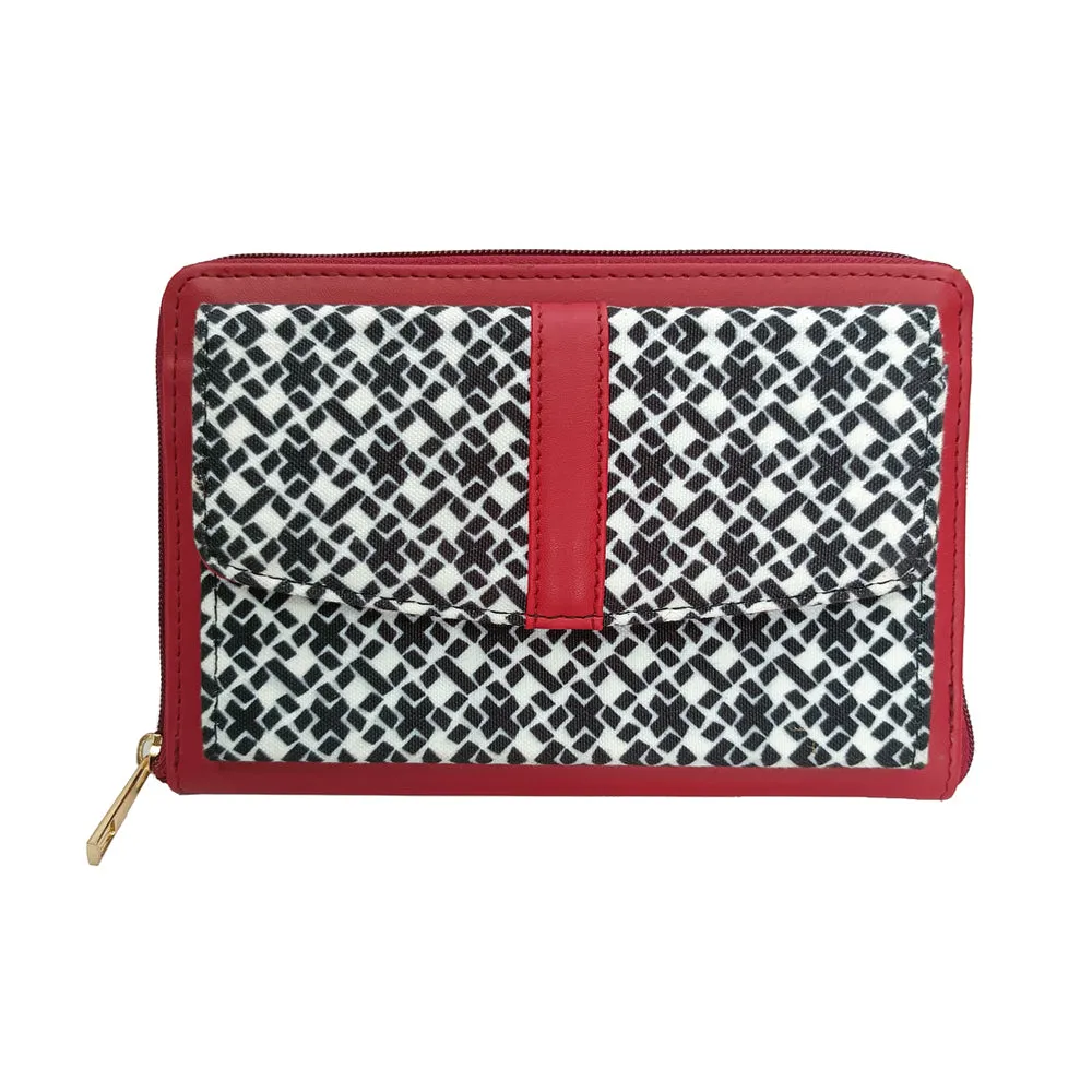 Elegant Red Wallet Perfect For Women & Girls