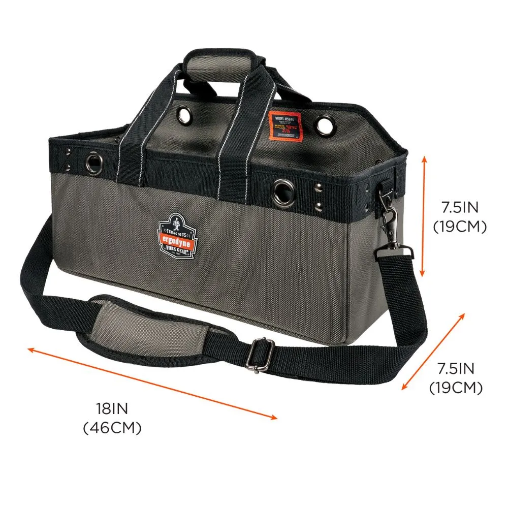 Ergodyne 13744 #5844 L Gray Bucket Truck Tool Bag